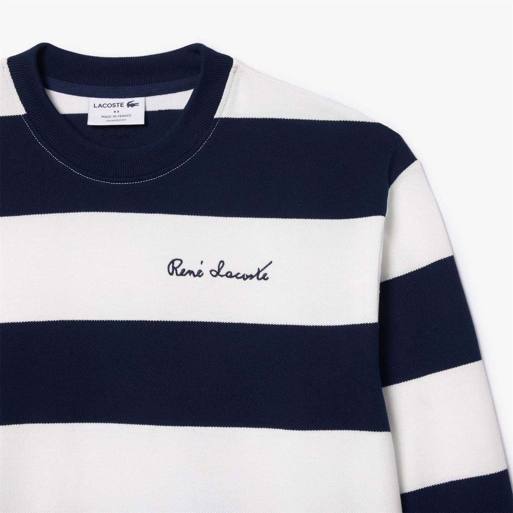 Lacoste Made Oversized Sweatshirt