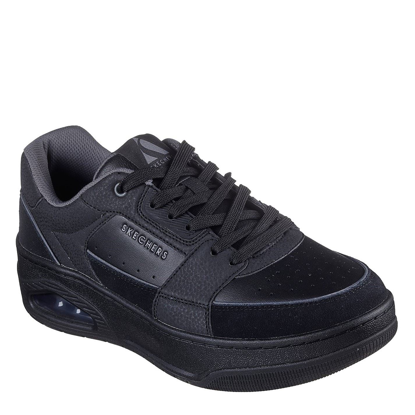 Skechers Court Overlay Suede Low Top Sneakers