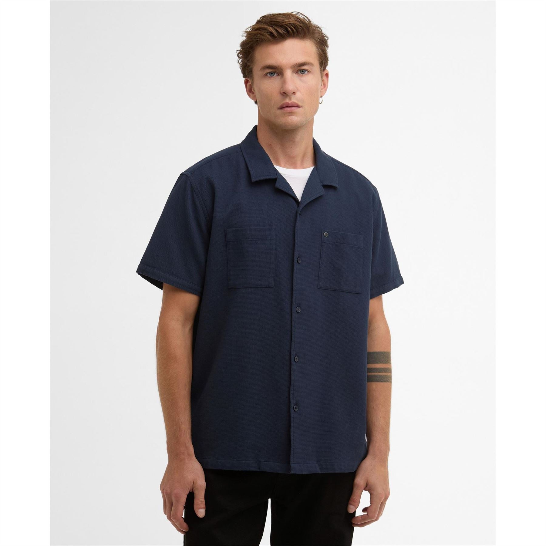 Barbour International Plain Short Sleeve Shirt