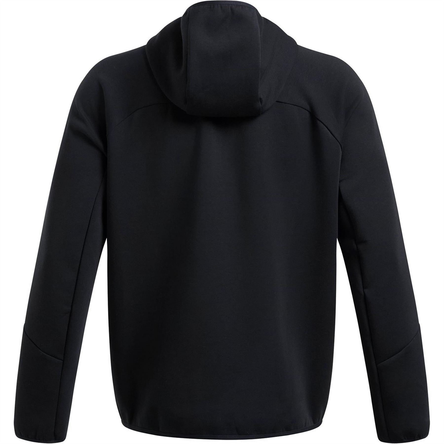 Under Armour Solid Patterned Hooded Ribbed Cuff Softshell Jacket