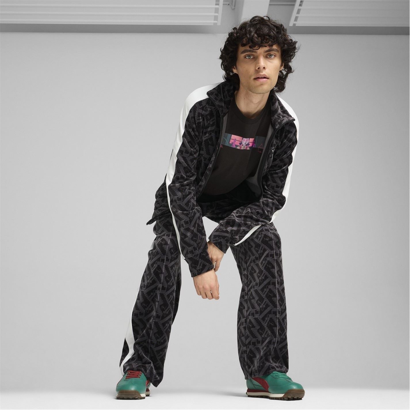 Puma Mens X Squid Game T7 Iconic Track Ja Tracksuit Top