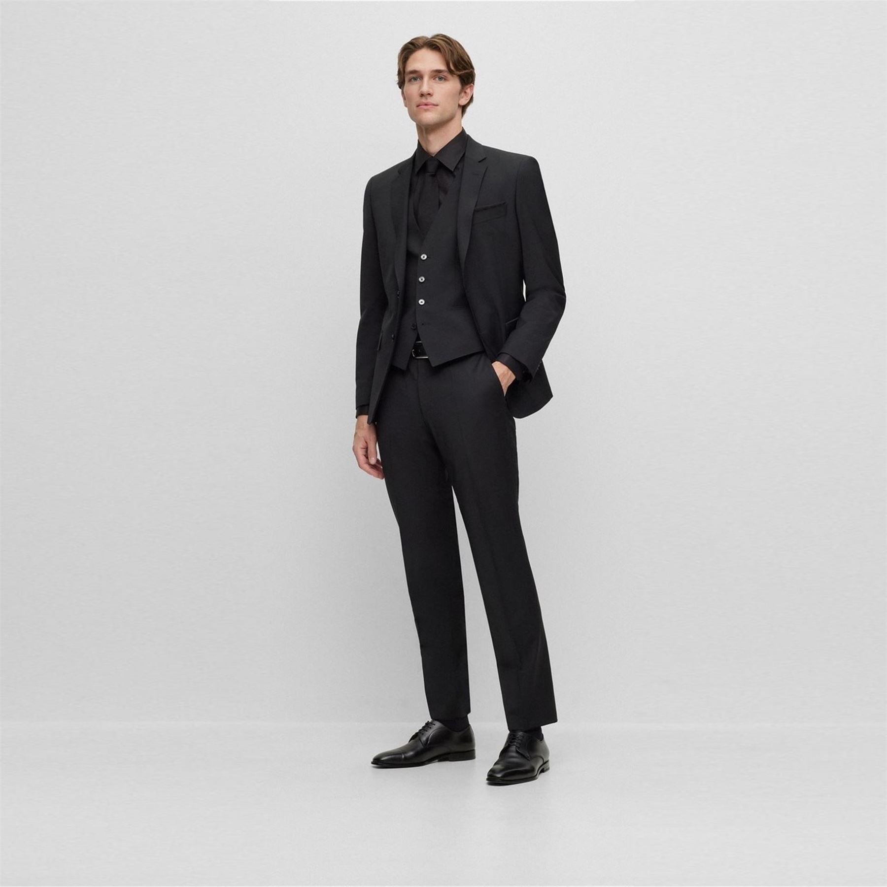 Boss H Leon Straight Leg Trousers