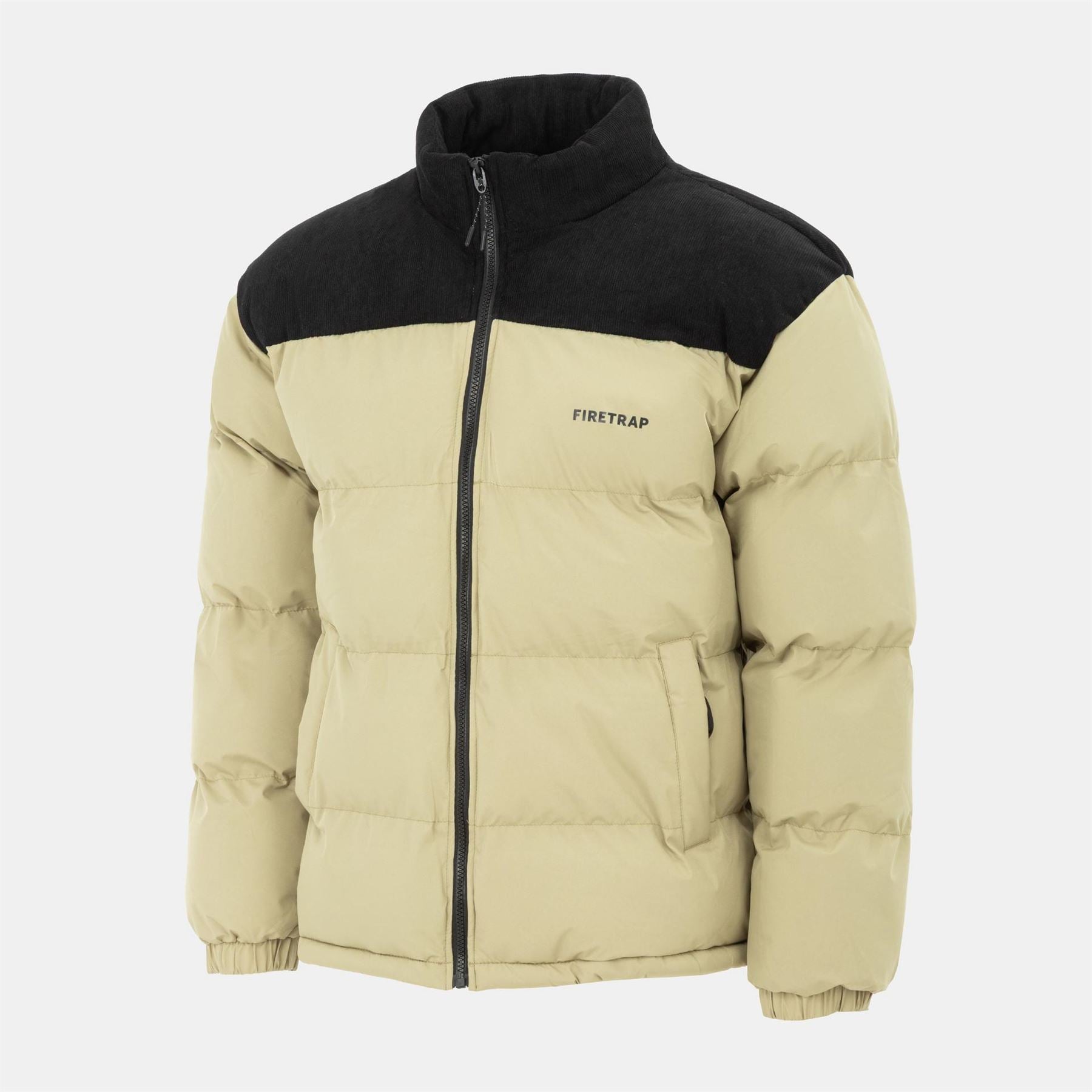 Firetrap Full Zip Funnel Neck Long Sleeve Puffer Jacket