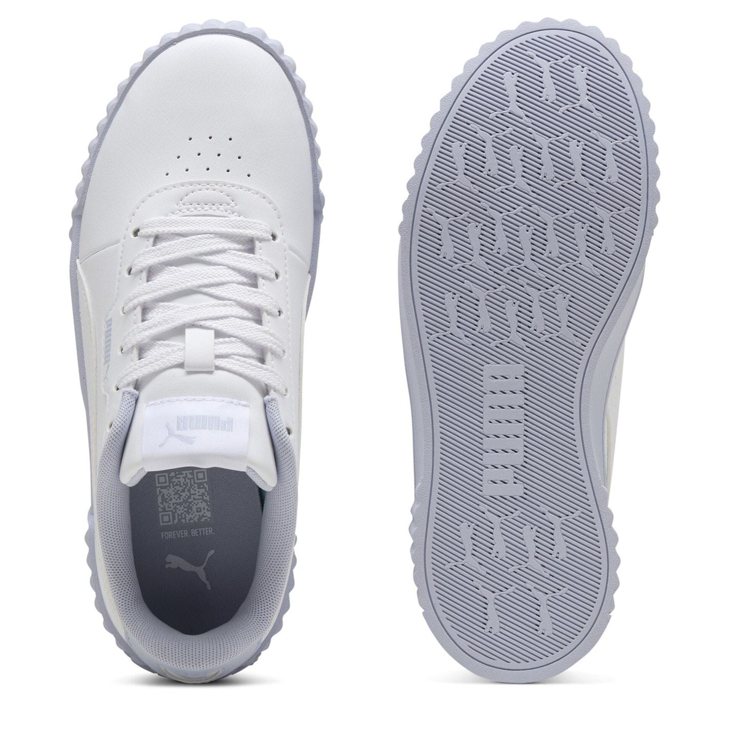 Puma Carina 3.0 Lace-Up Platform Trainers