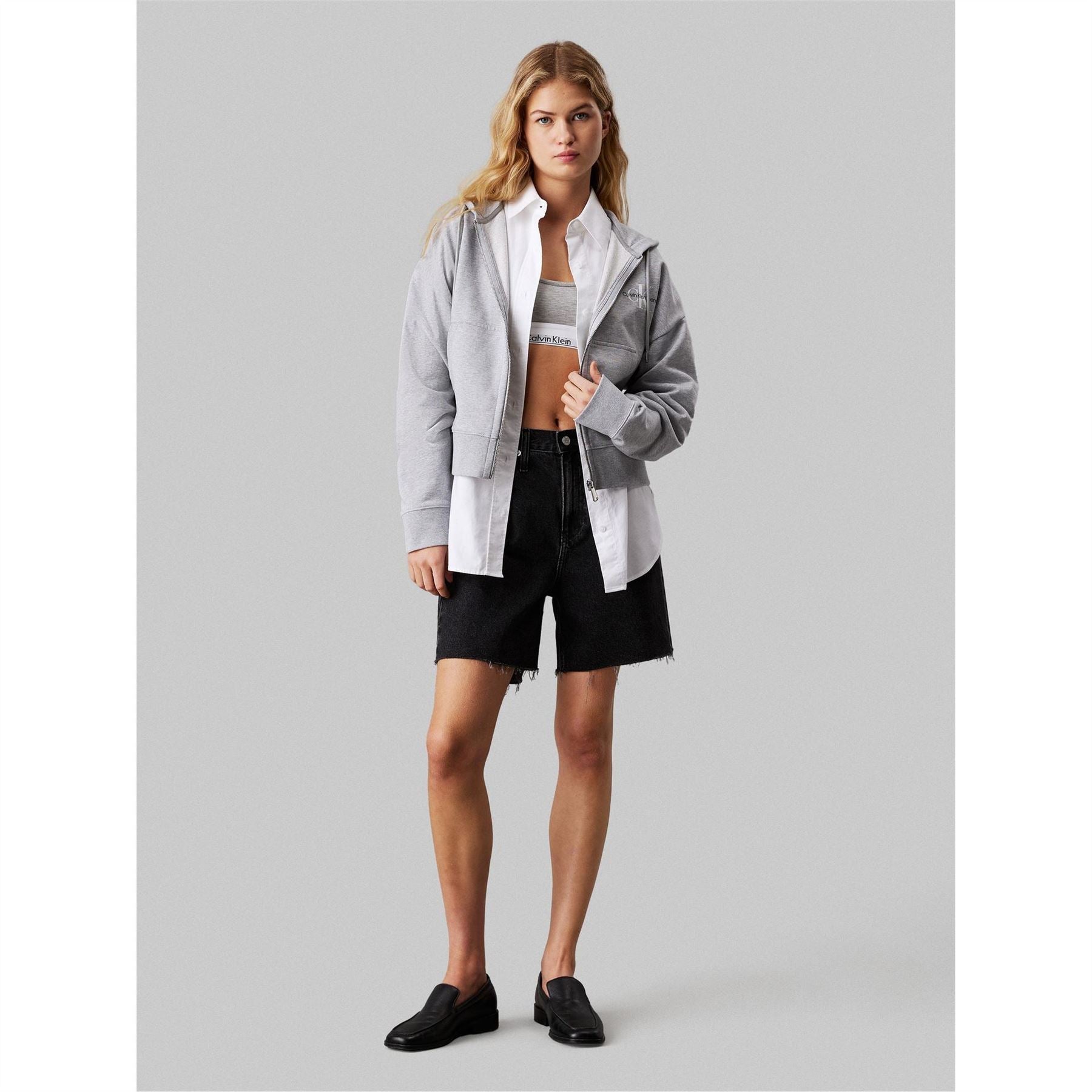 Calvin Klein Jeans Monologo French Terry Hoodie