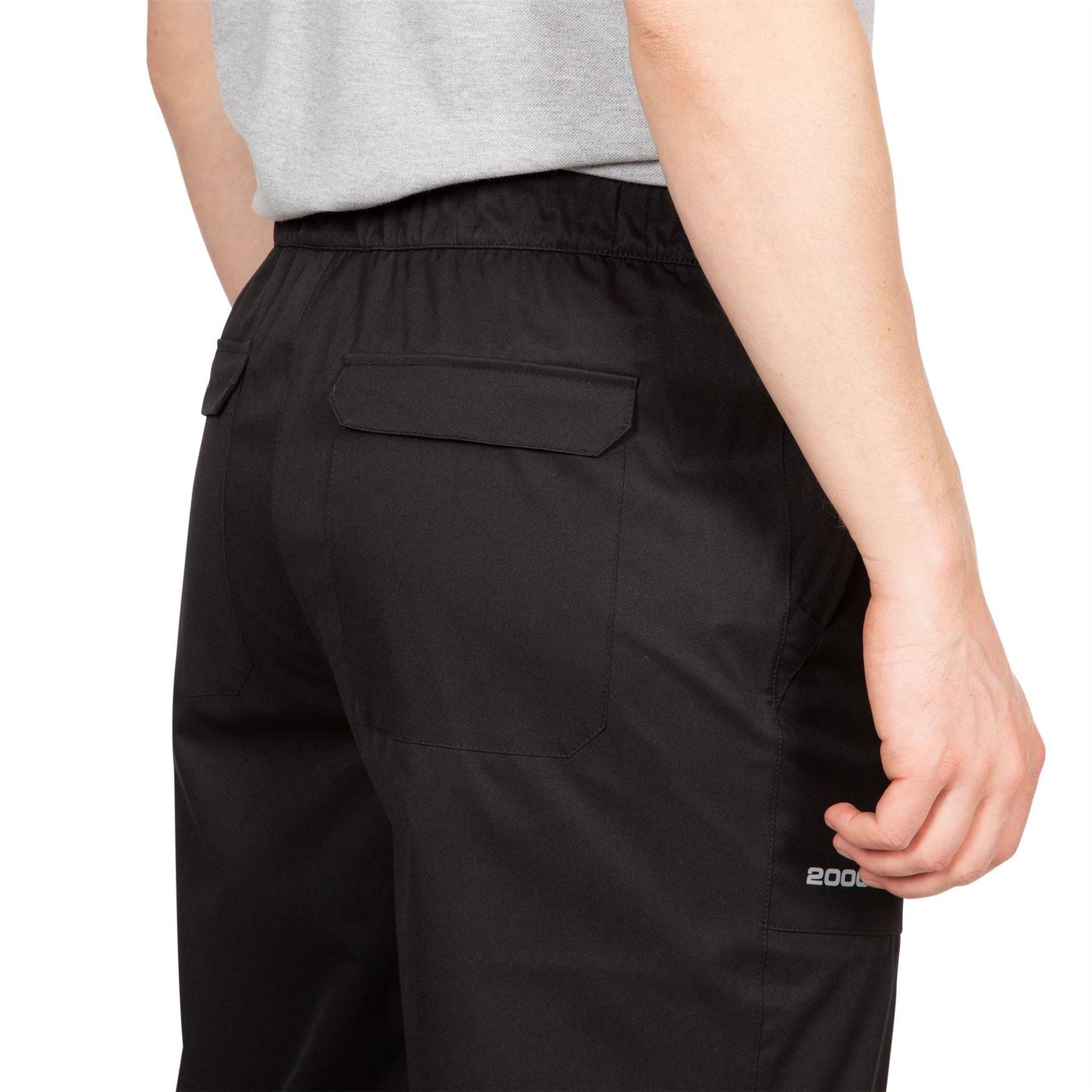 DLX Putter Solid Patterned Straight Trousers