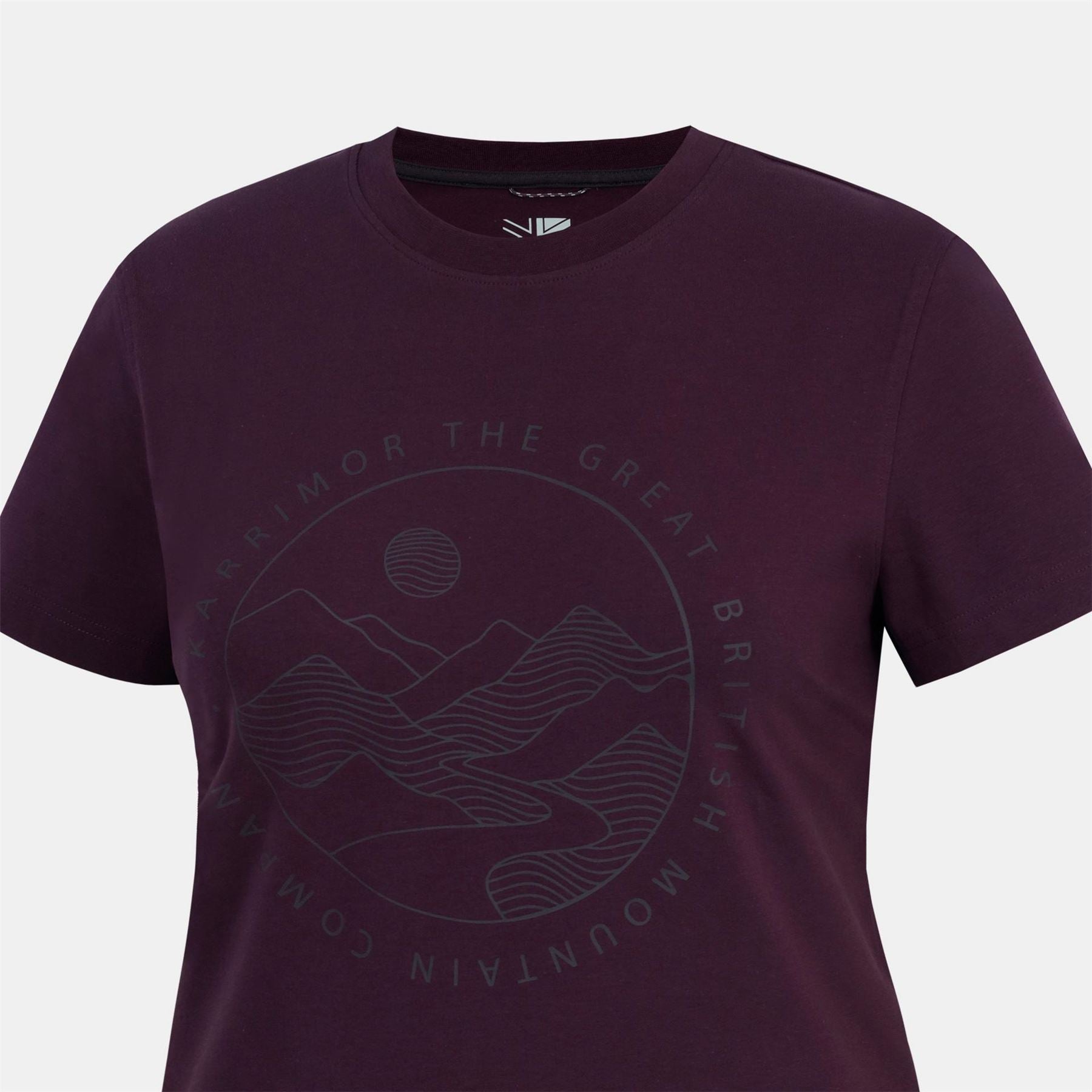 Karrimor Logo Cotton Short Sleeve Crew Neck T-Shirt