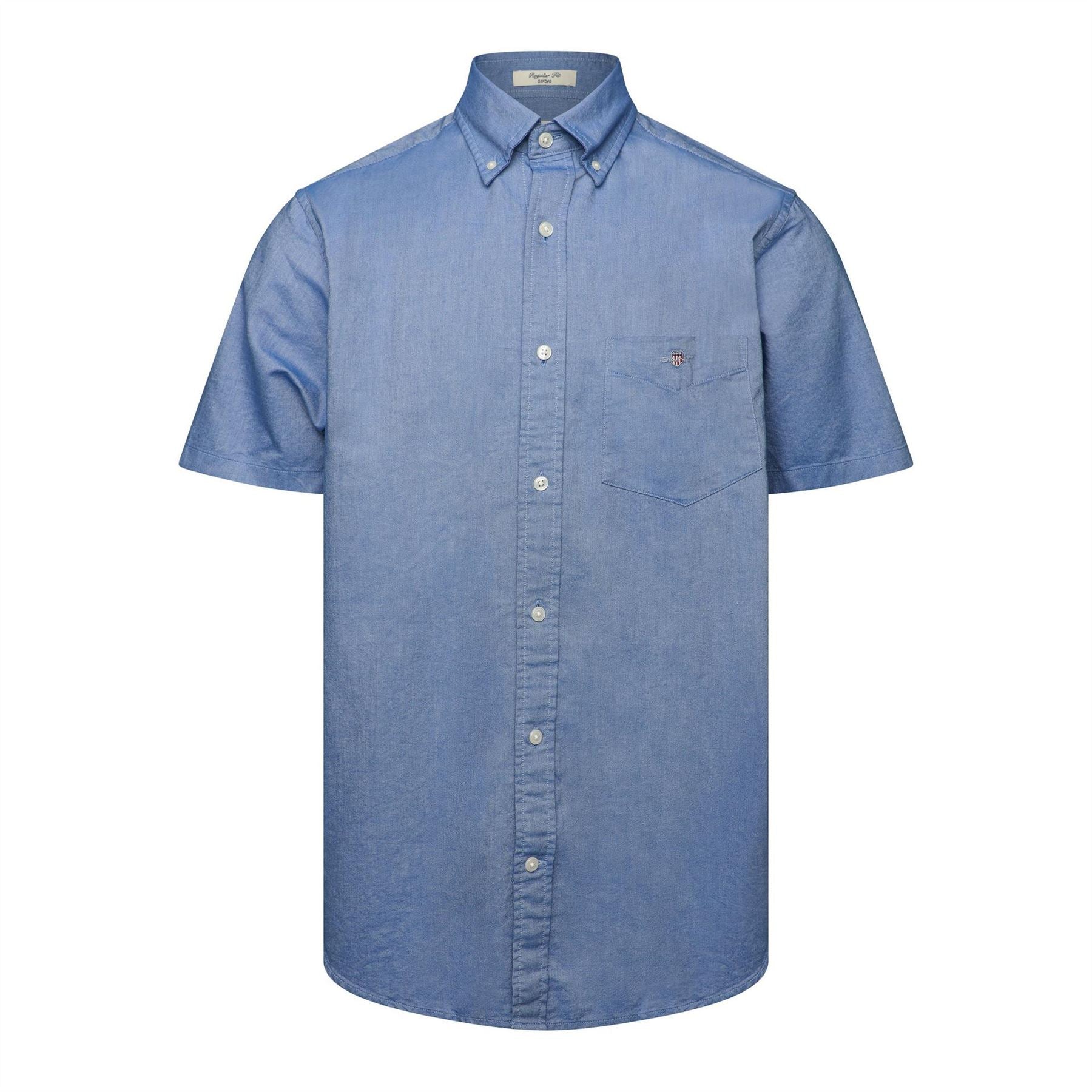 Gant Reg Oxford Ss Shirt Milky Matcha L