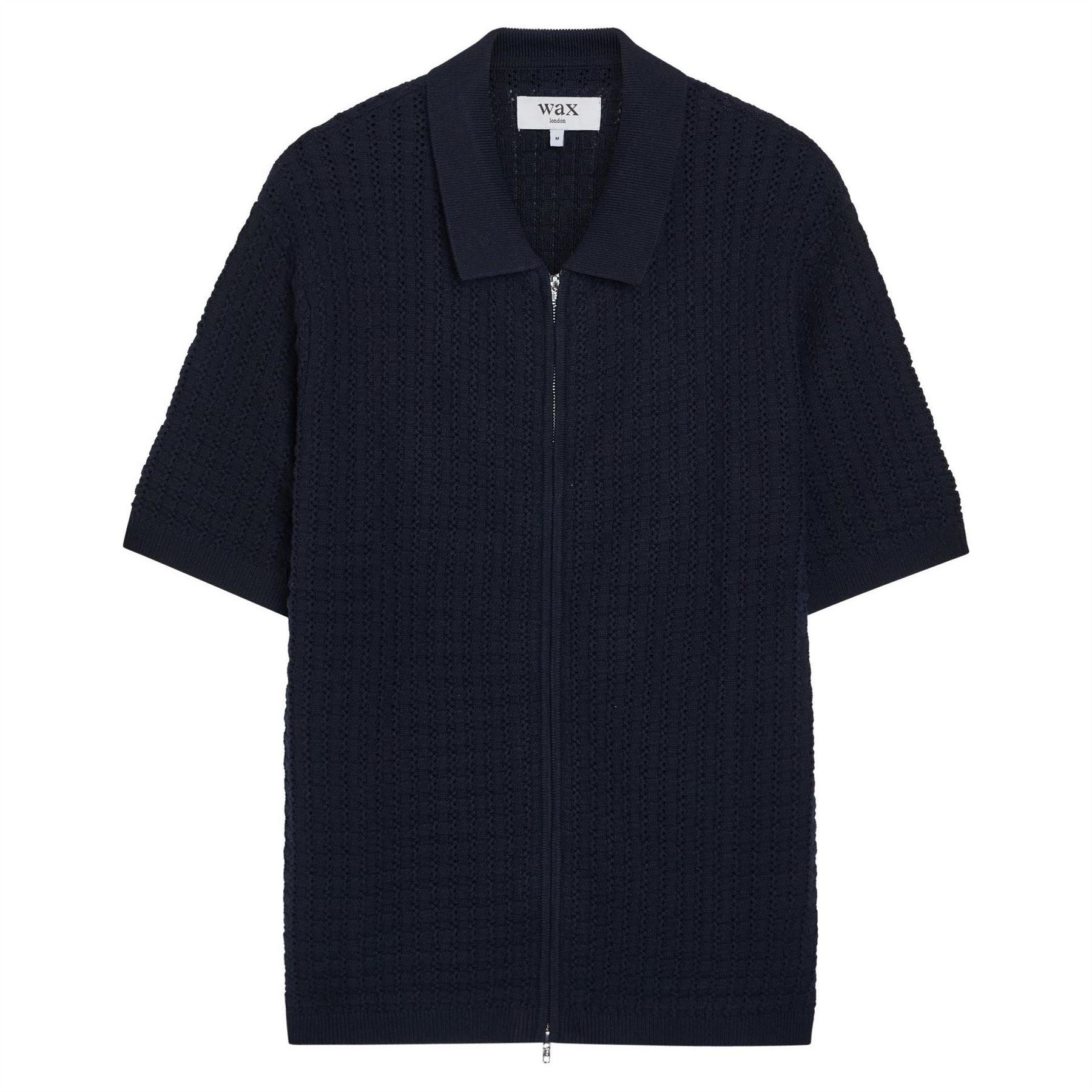 Wax London Goldie Zip Polo ss