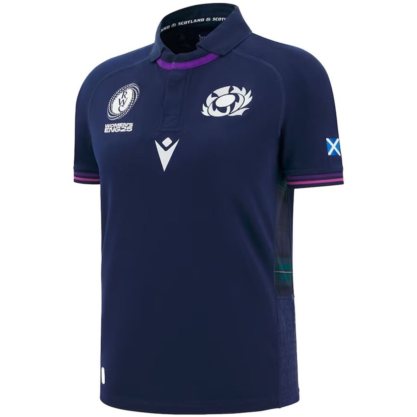 Macron Womens Scottish Rugby World Cup Home Shirt 2025