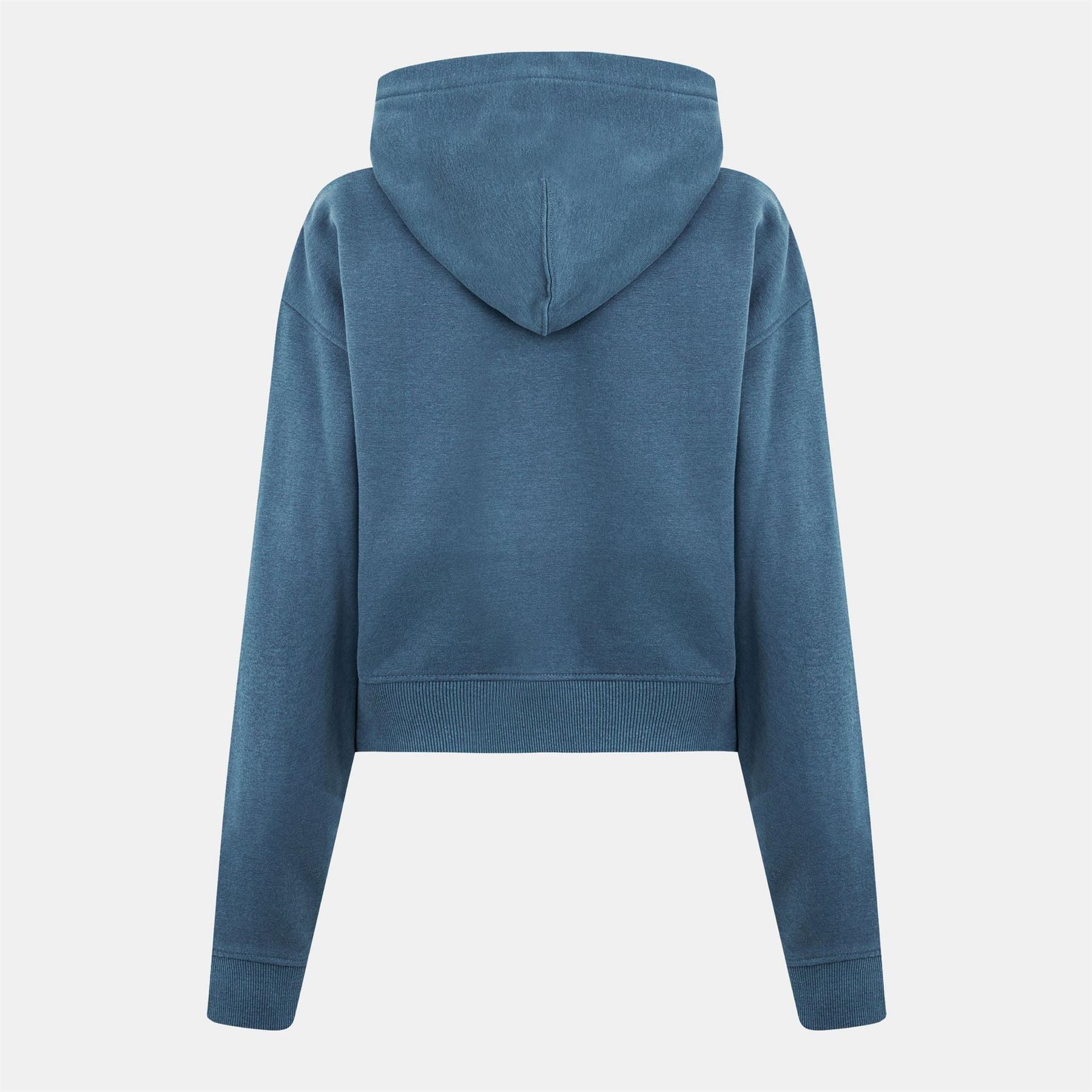 Jack Wills Baggy Fit Hooded Cropped Sweatshirt