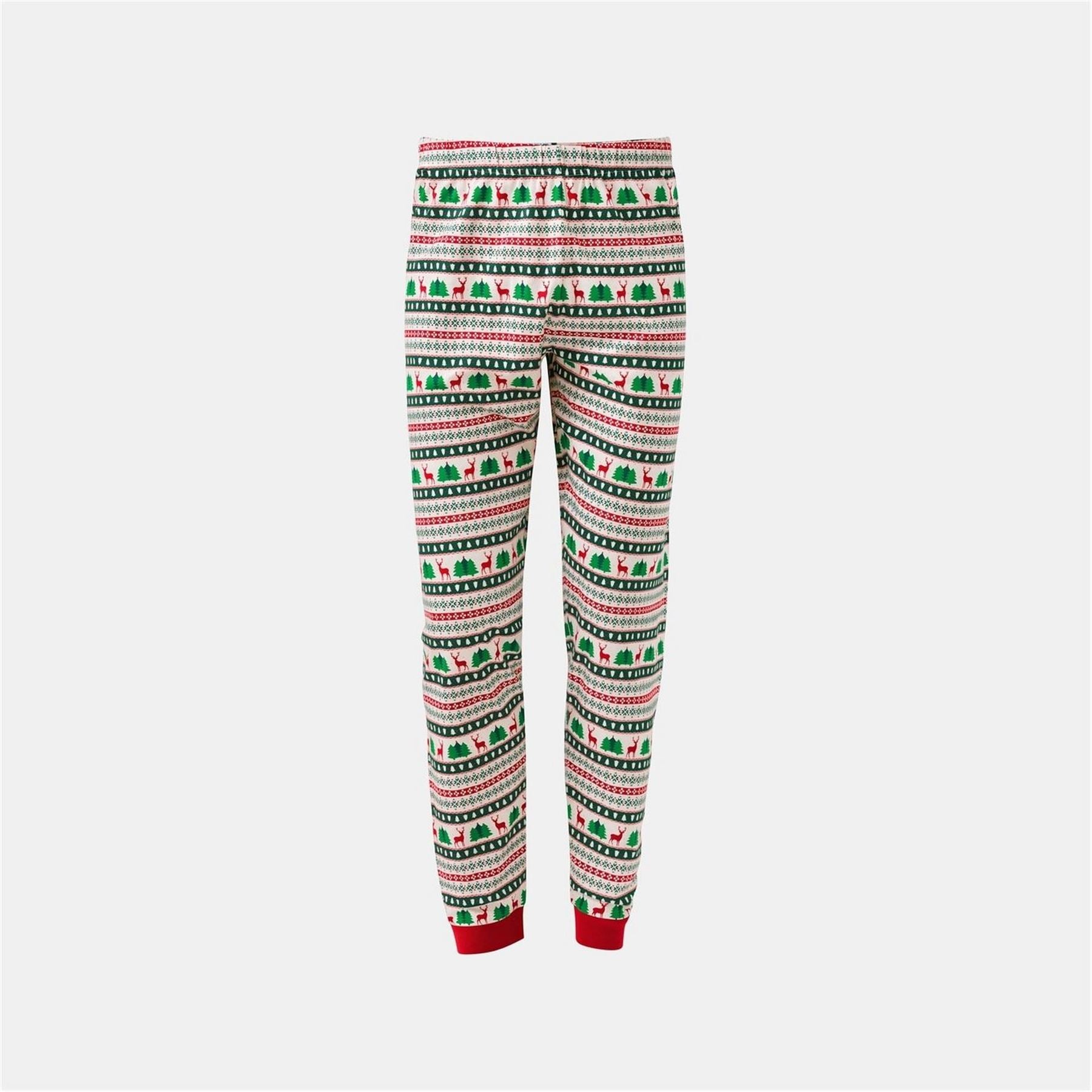 The Spirit Of Christmas Fairisle Xmas Family Cotton Pyjamas