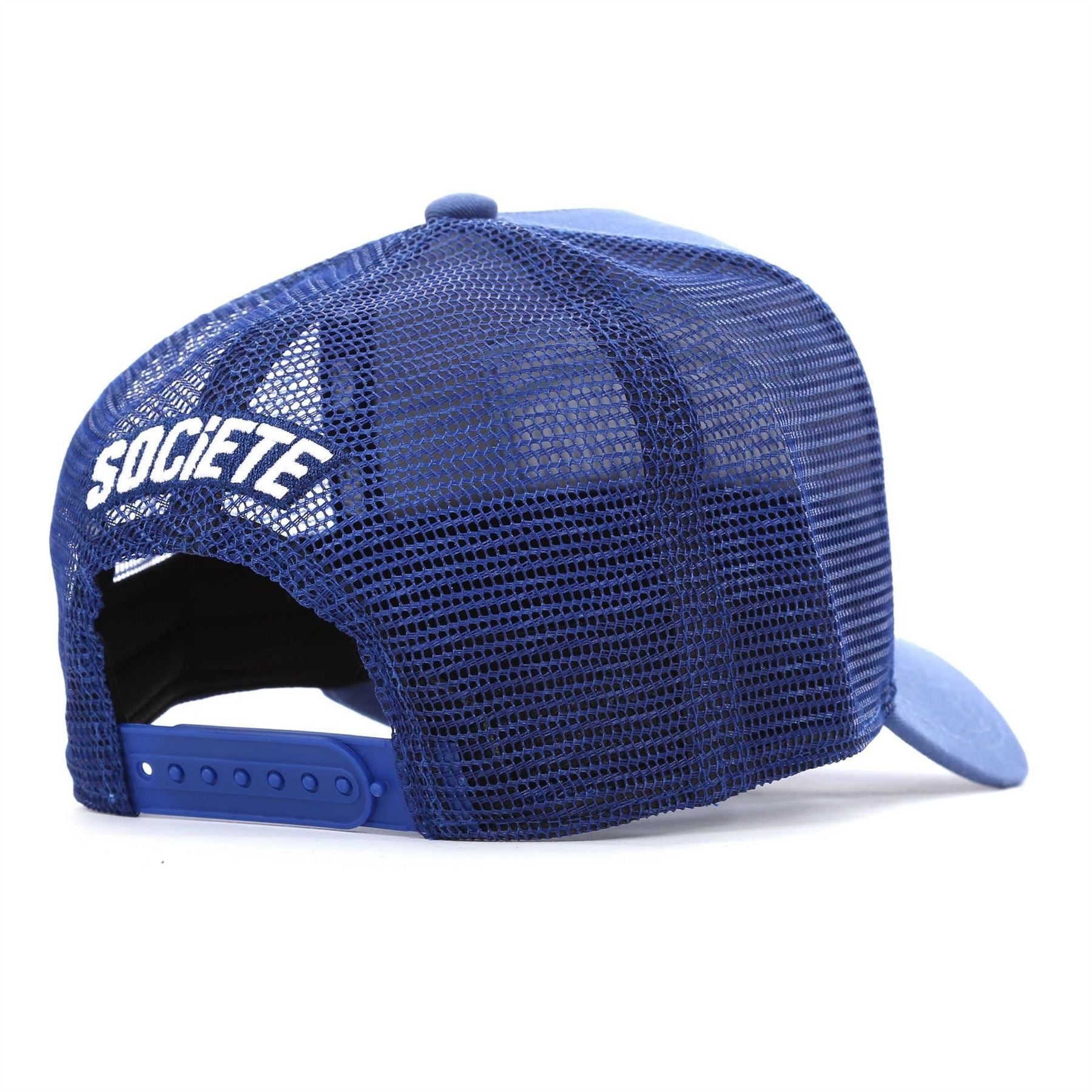 Societe Noir Logo Lettering Adjustable Trucker Cap
