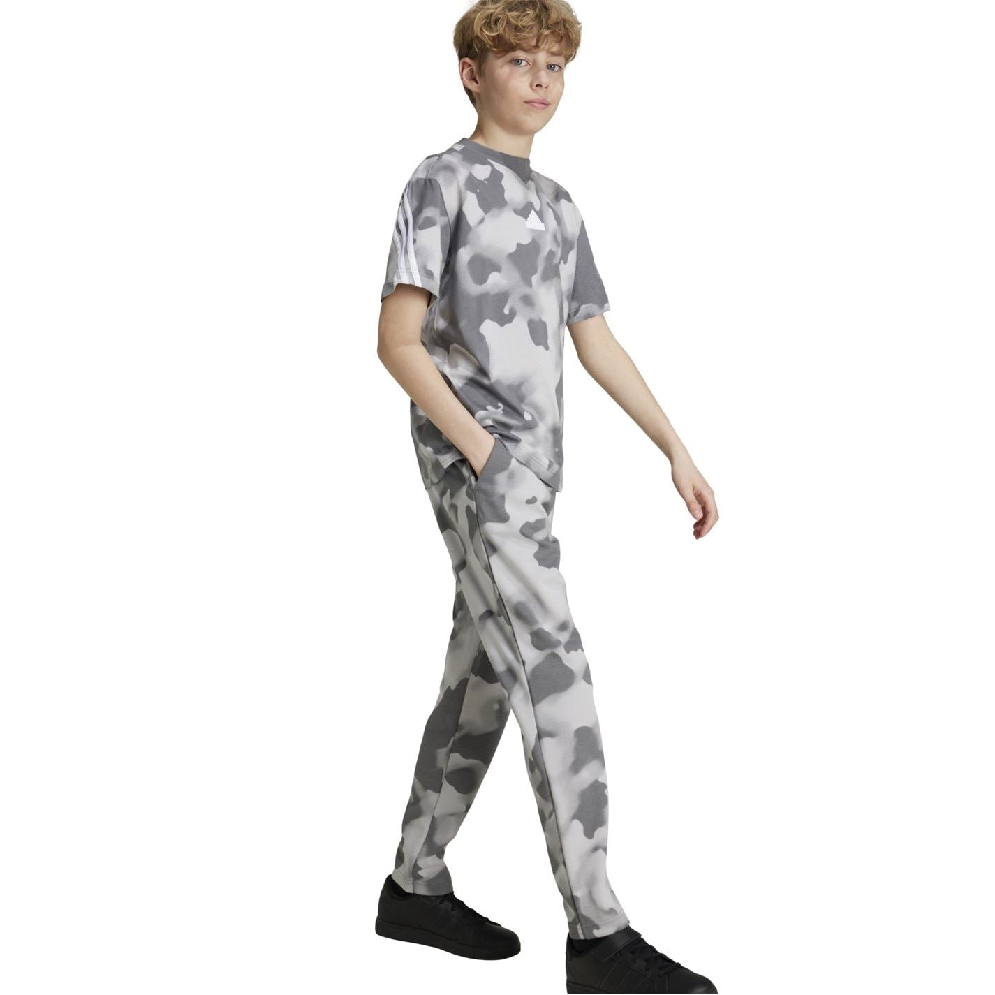 adidas Camo Patterned Closed Hem Joggers