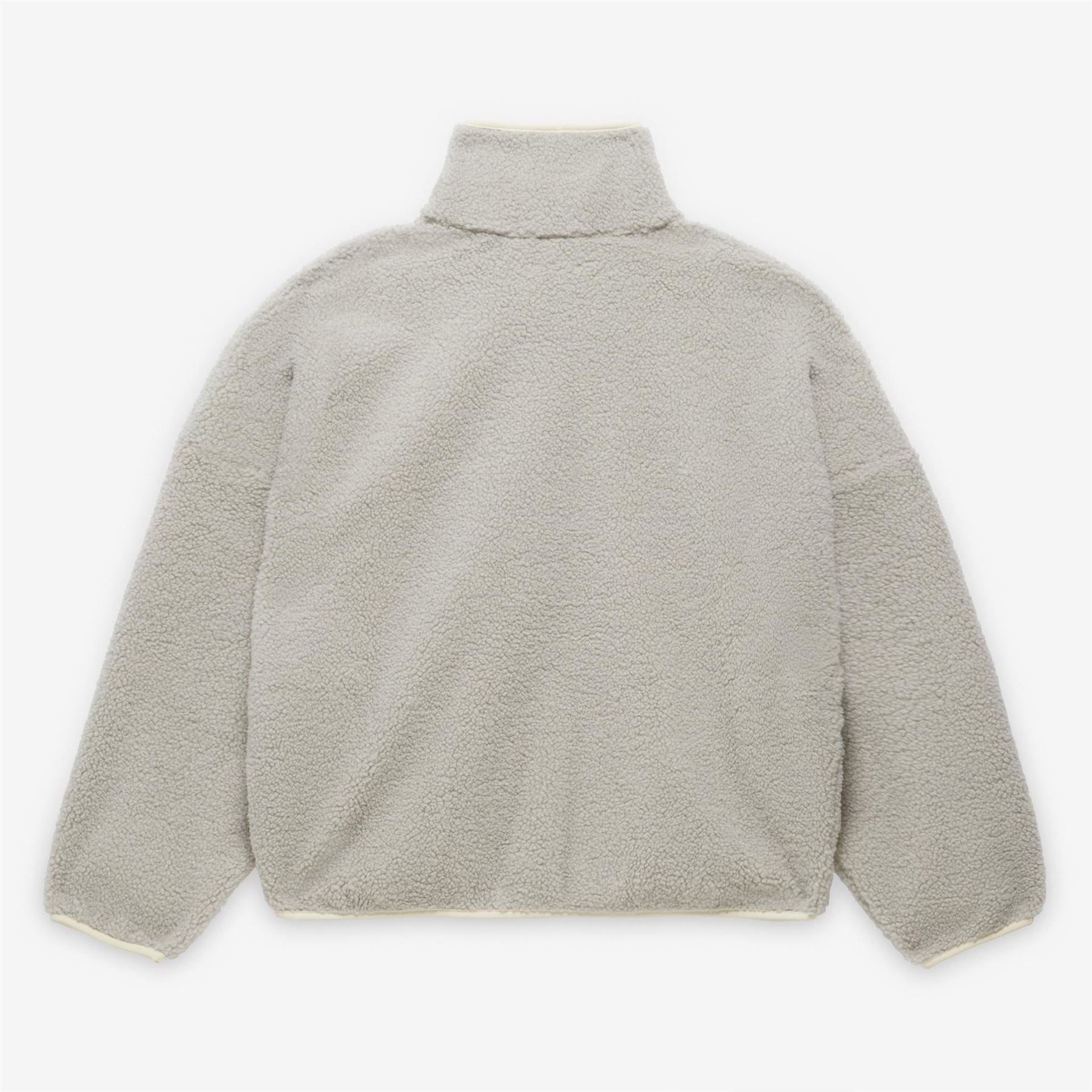 adidas Funnel Neck Zip Long Sleeve Oversize Sweatshirt