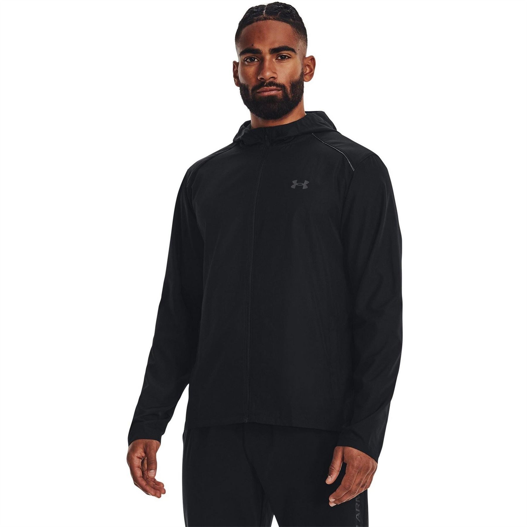 Under Armour  Storm Run Water And Wind Resistant Performance Running Jacket