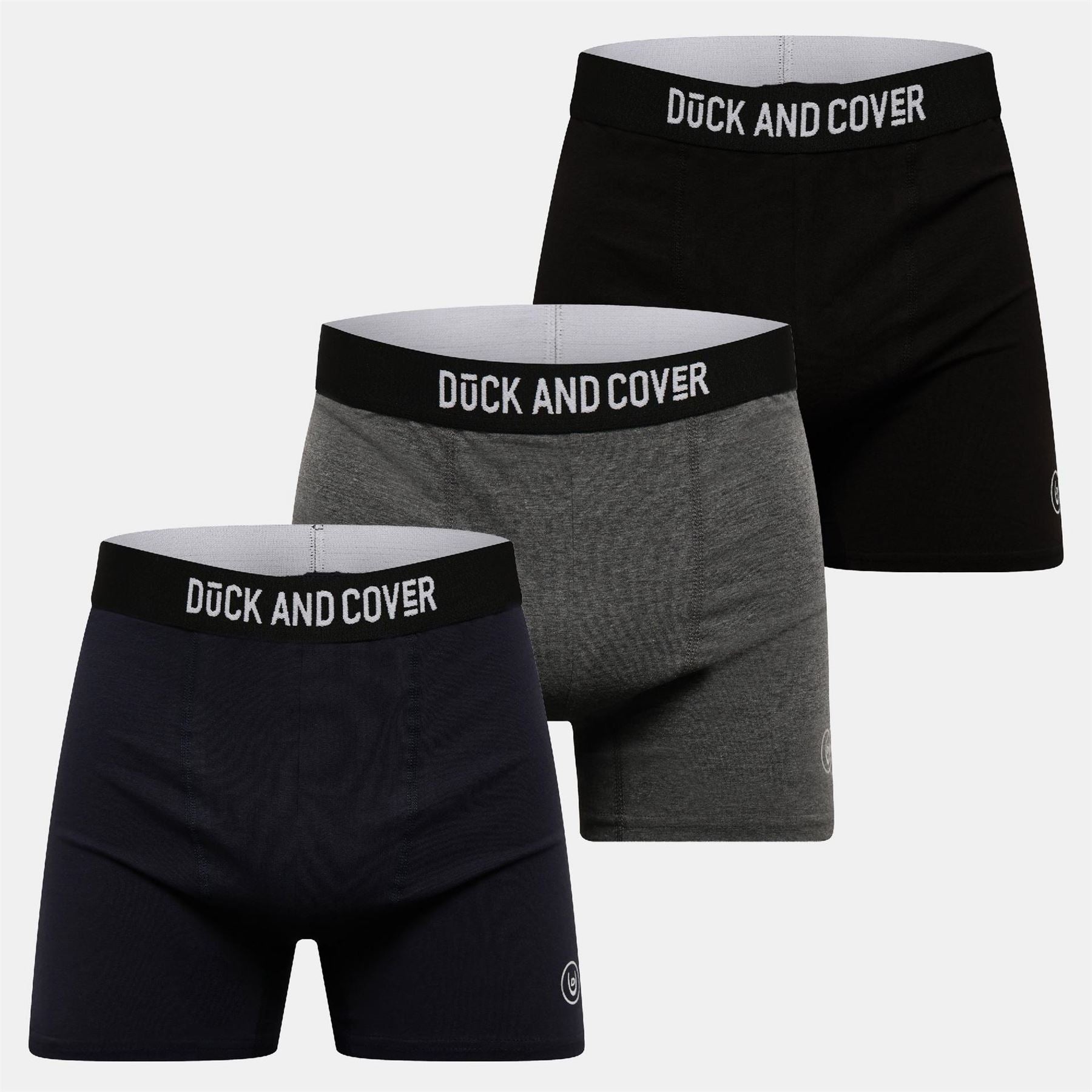 Duck and Cover Bronteen 3 Pack Boxer Shorts
