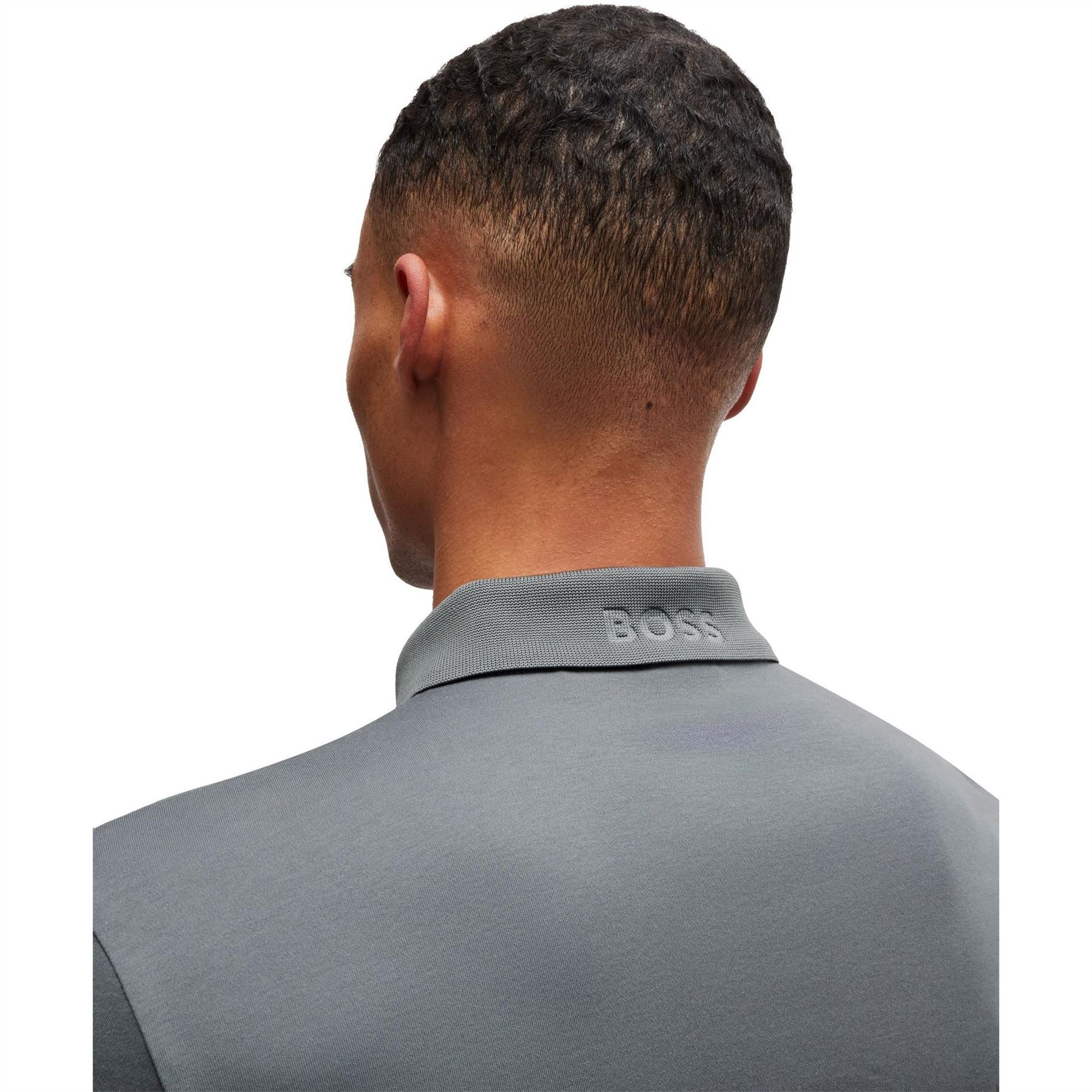 Boss Paule Cotton Short Sleeve Slim Fit Polo Shirt