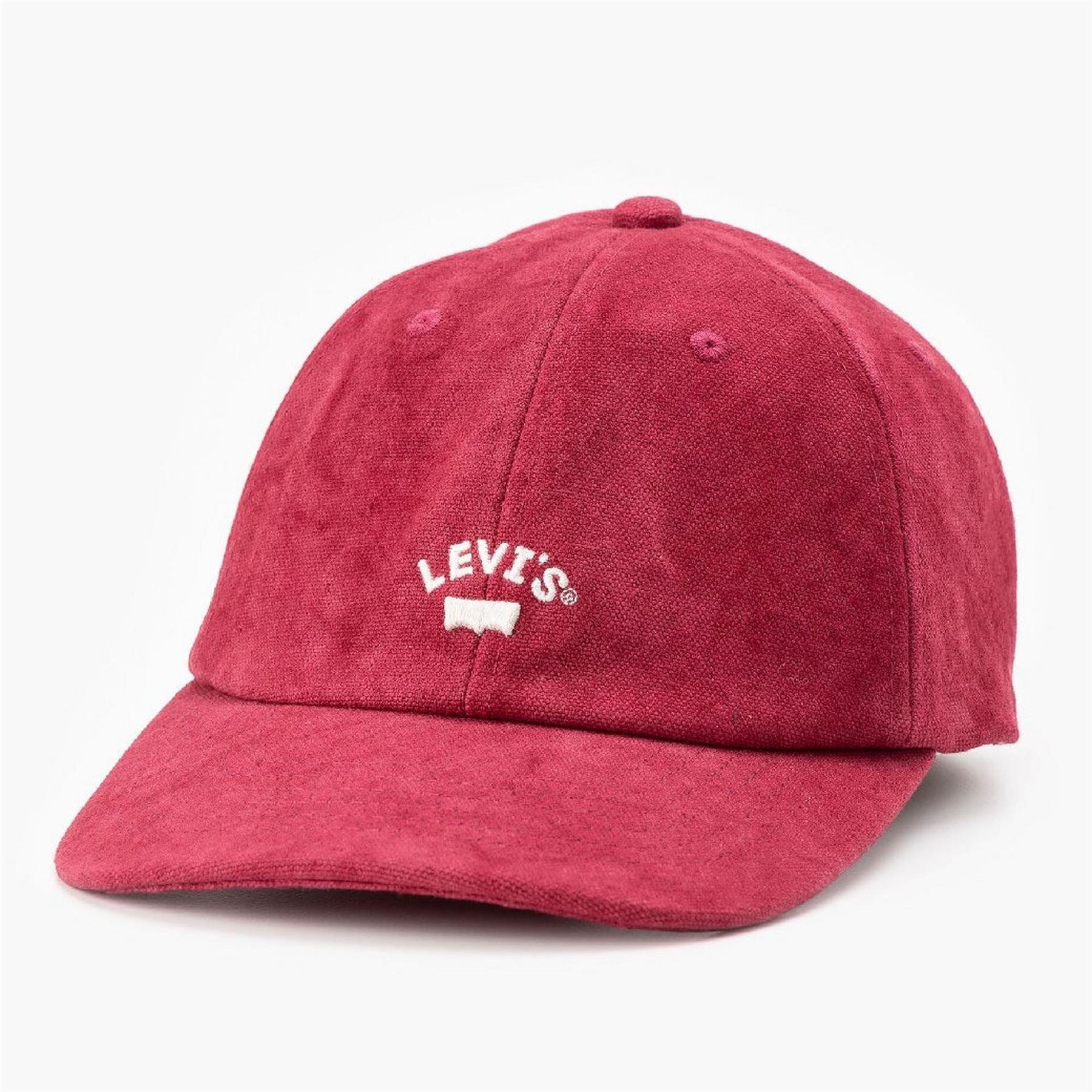 Levis Lazy Girl Logo Print Wordmark Dad Cap