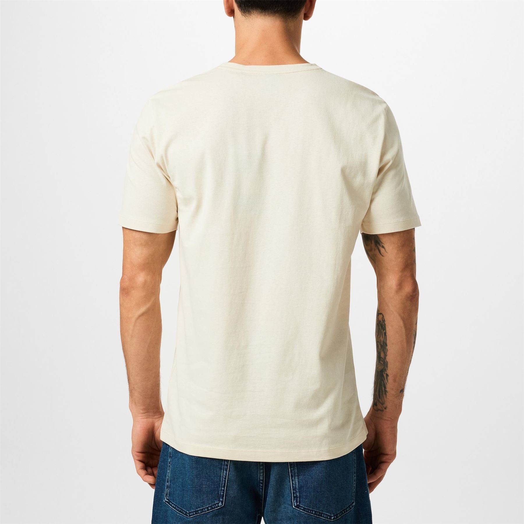 Boss BOSS ORANGE Tales T Shirt with Logo Patch Premium Cotton