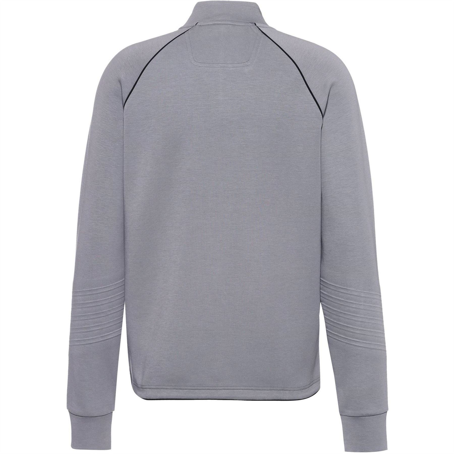 Boss Zip Neck Long Sleeve Regular Fit Sweatshirt