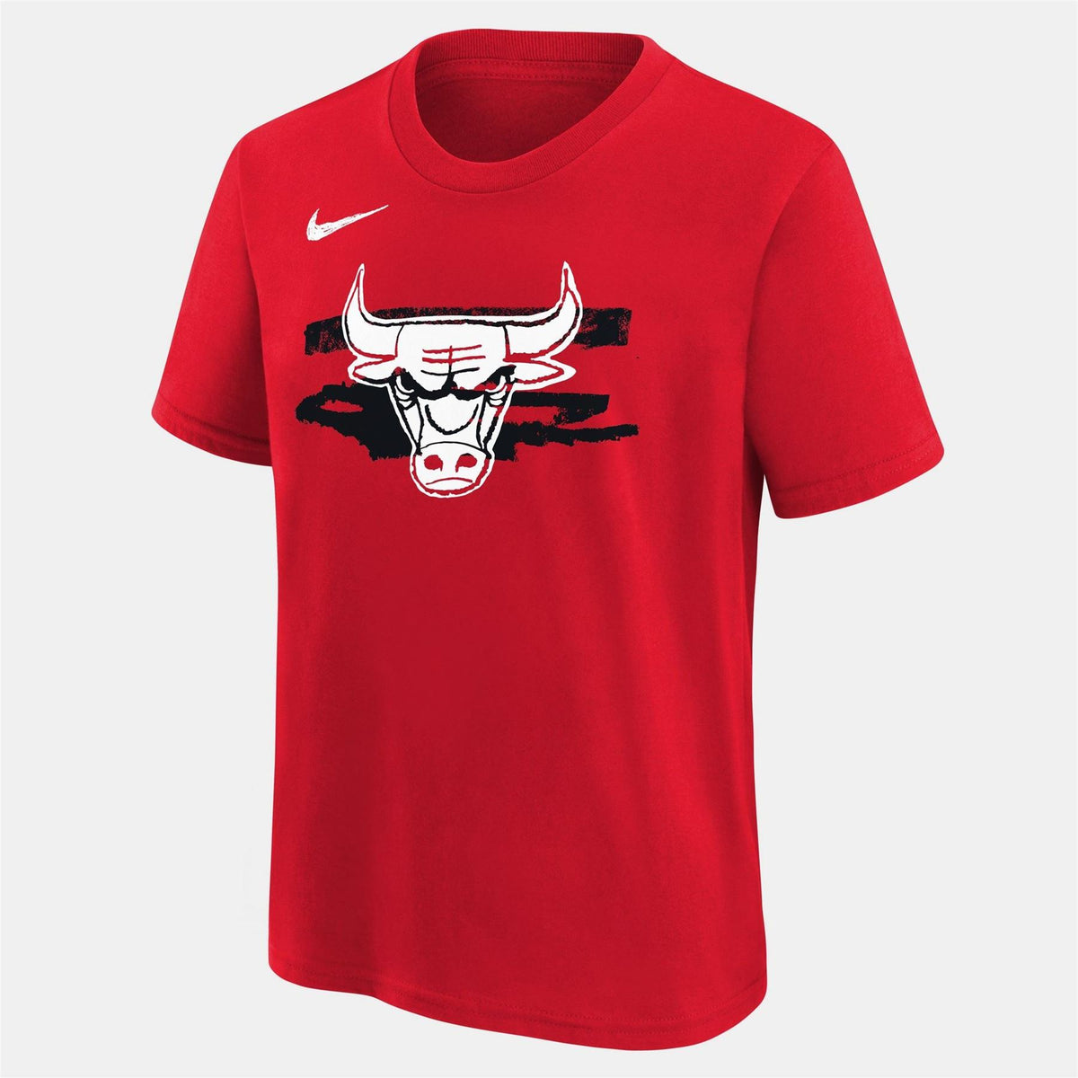 Nike Chicago Bulls Graphic Crew Neck Short Sleeve Jersey T-Shirt