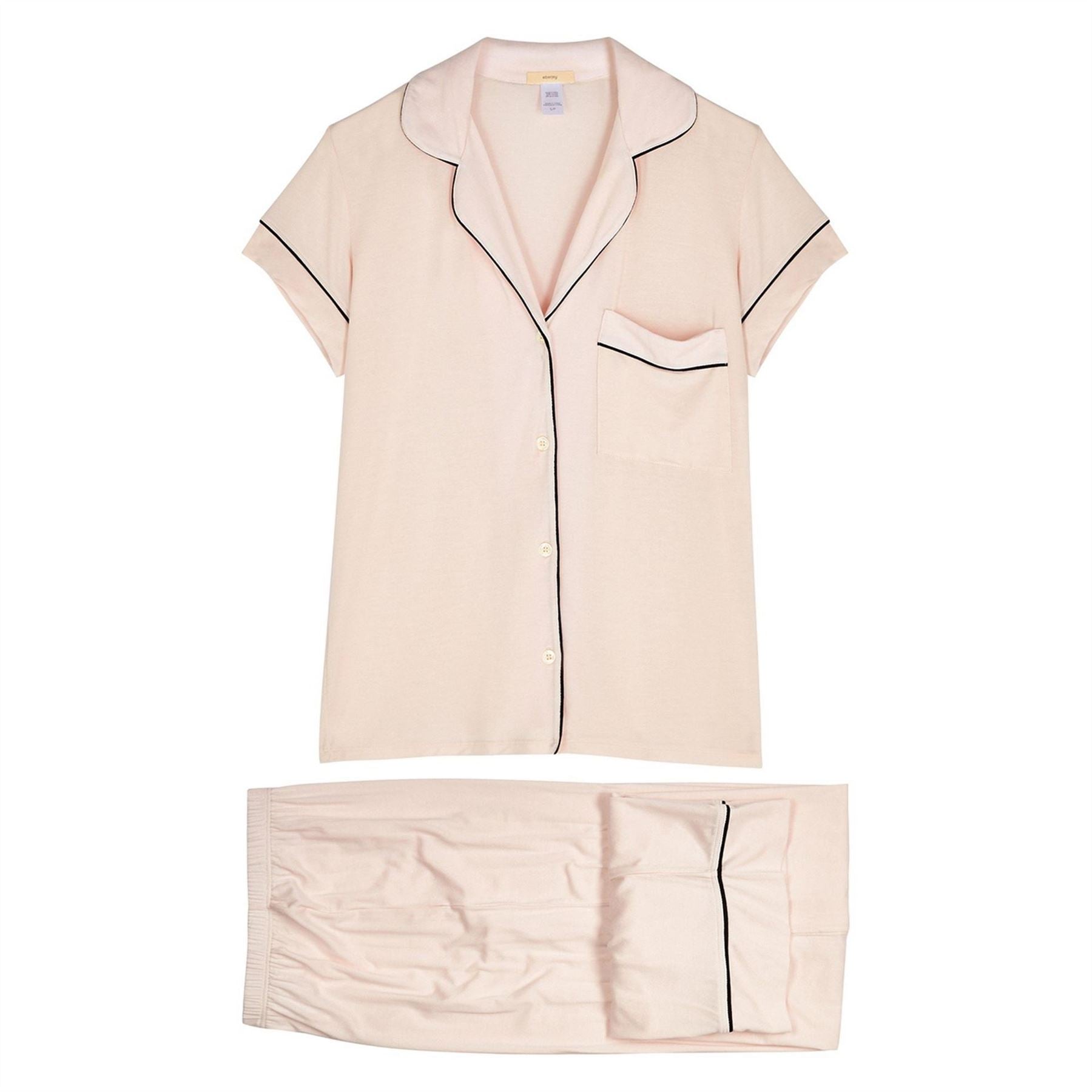 Eberjey Ss Gisele Cropped Pj Set