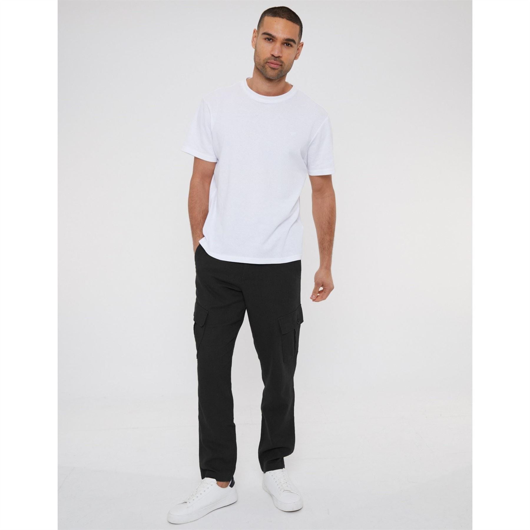 Threadbare Rmsy Solid Patterned Straight Cargo