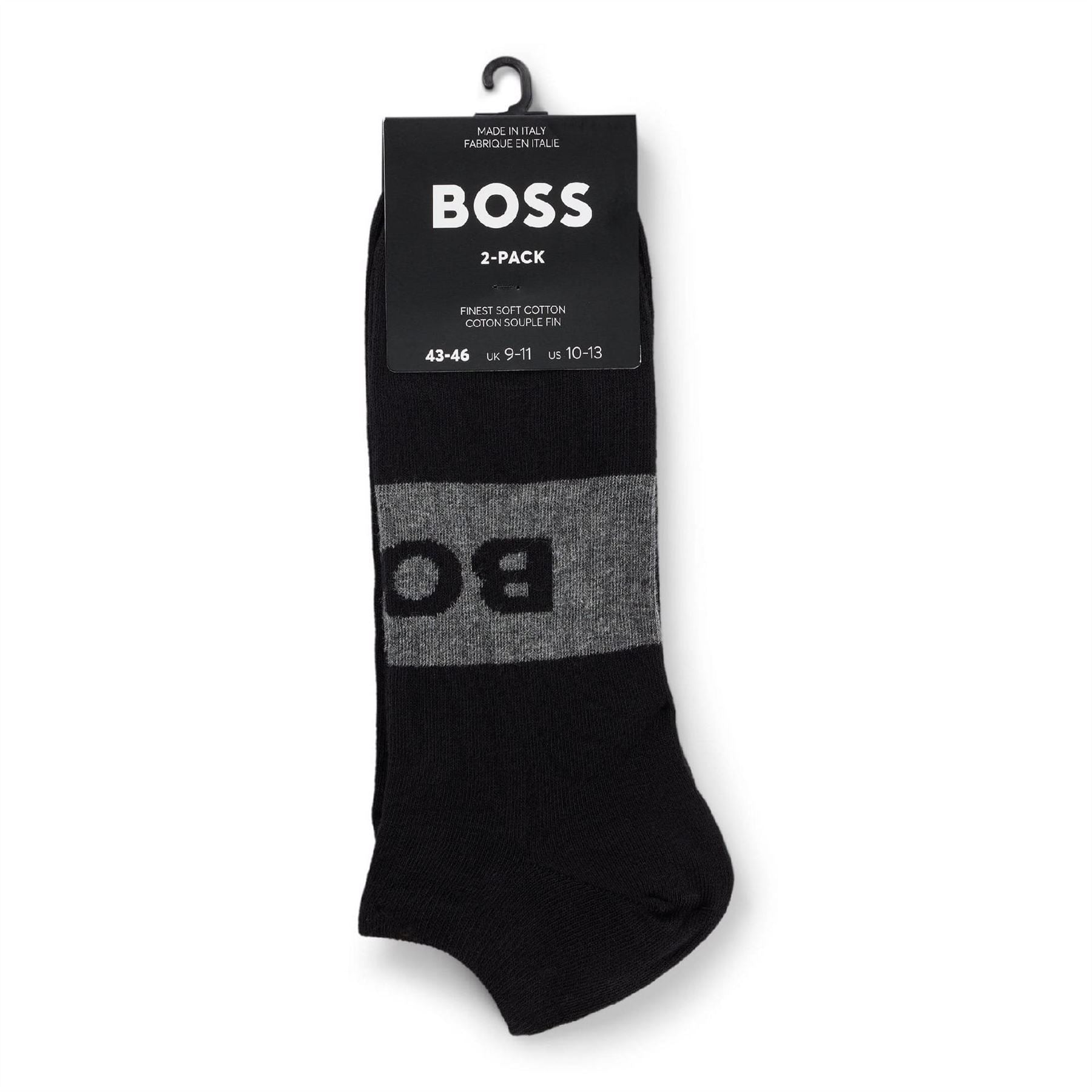 Boss Pack Of Logo Ankle Socks