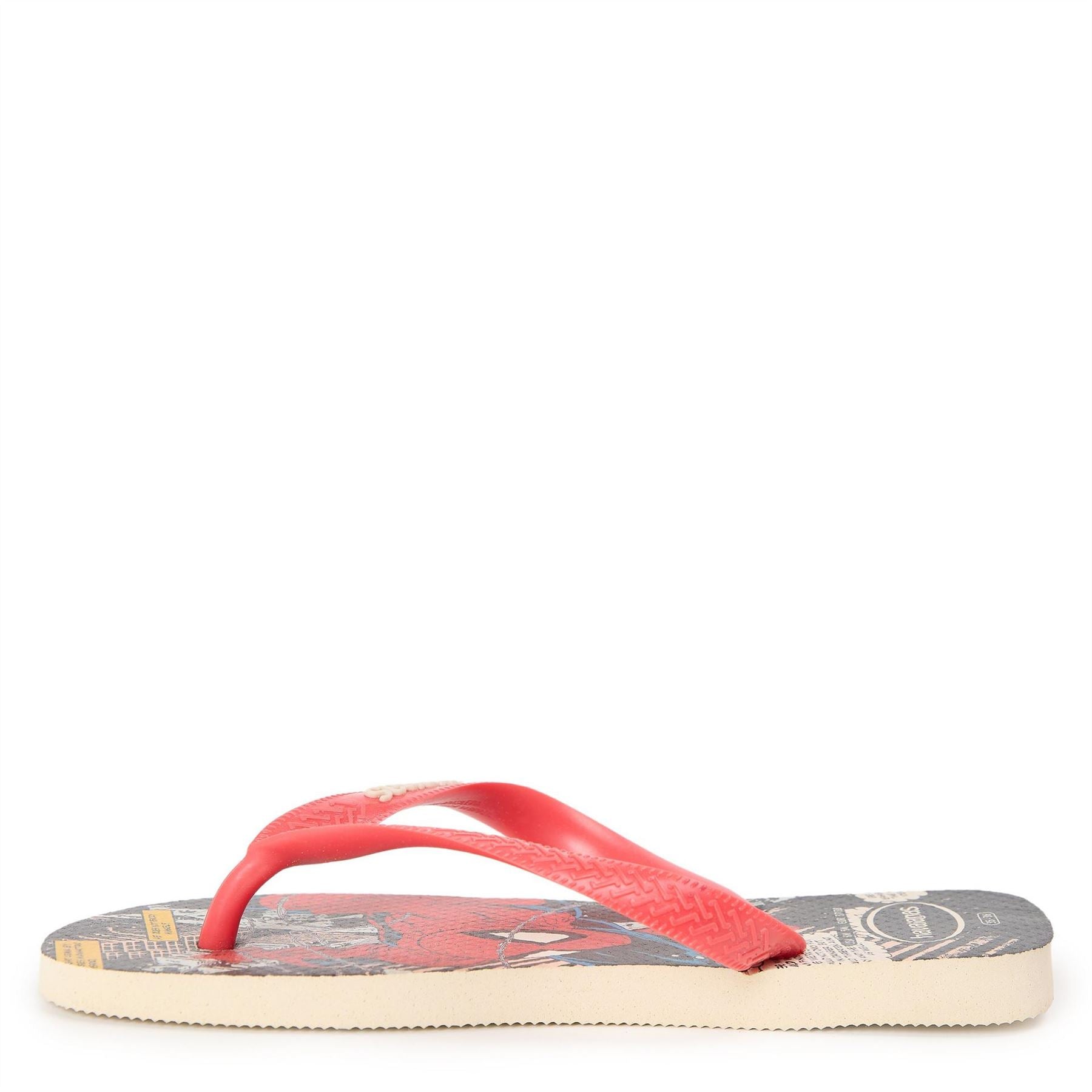 Havaianas Womens Hav. Top Marvel Classics Beige Stra Flip Flops