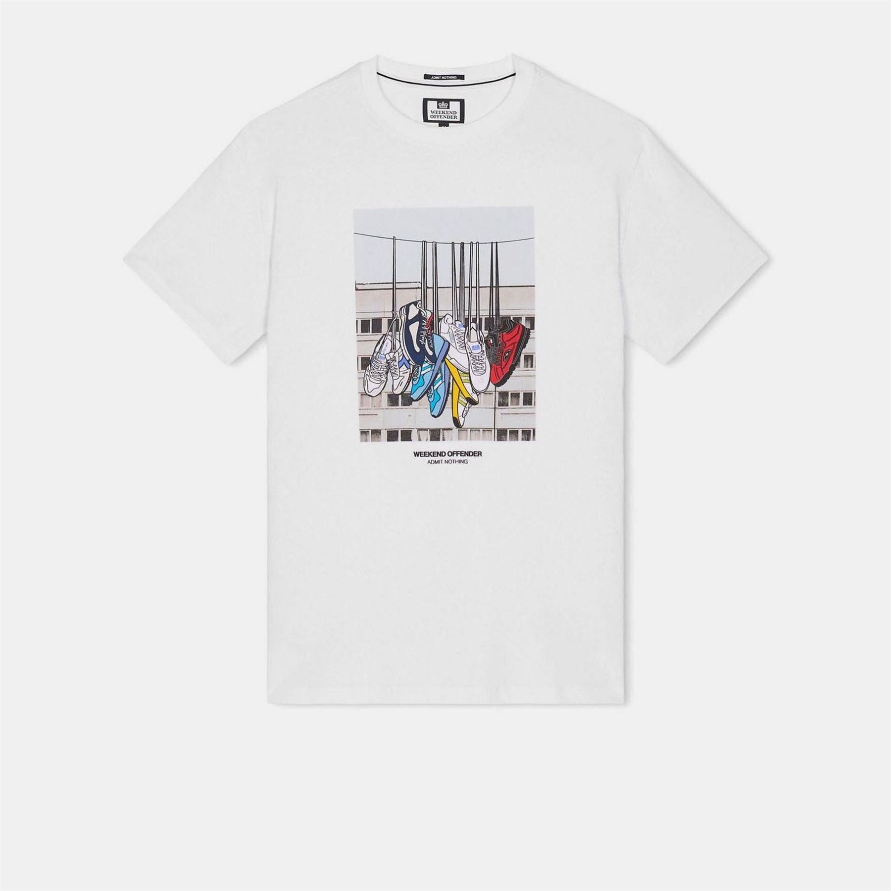 Weekend Offender Battle Lines Graphic T Shirt