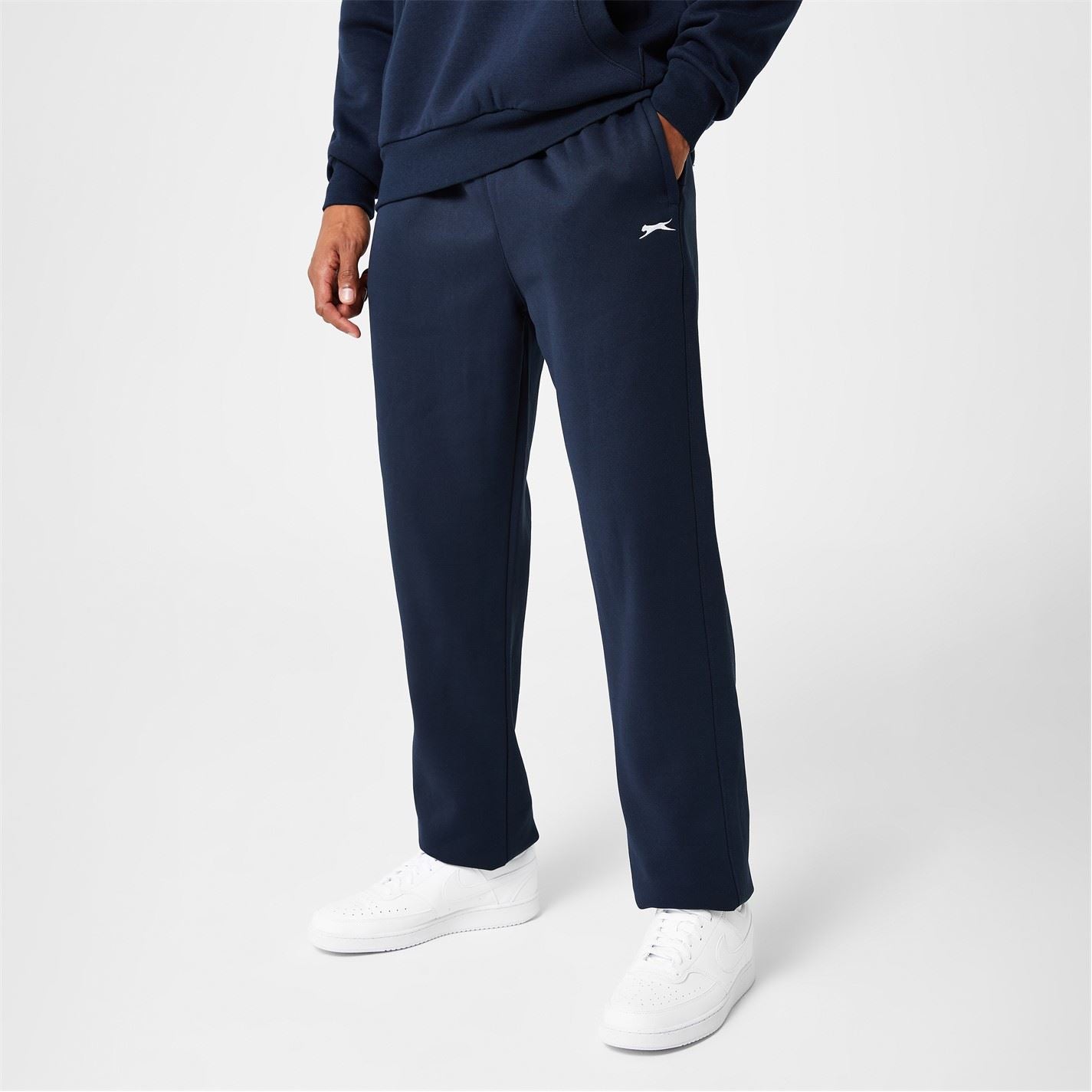 Slazenger Mens Open Hem Fleece Pants