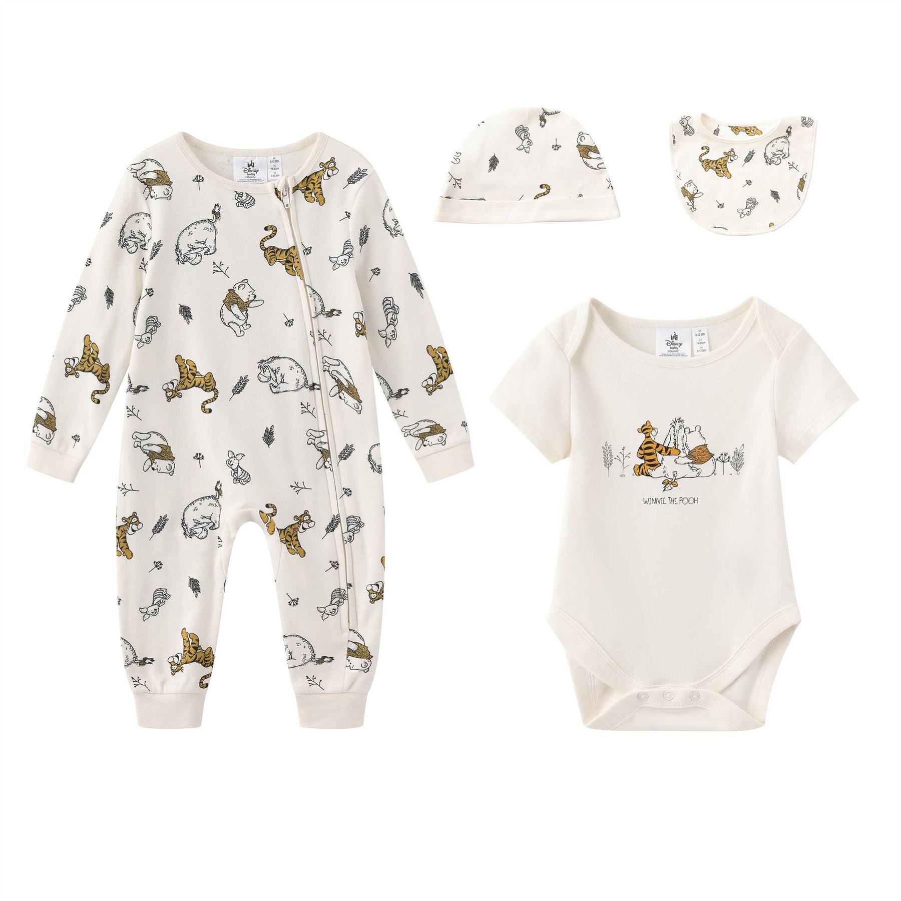 Character 4 Piece Romper And Accessories Set