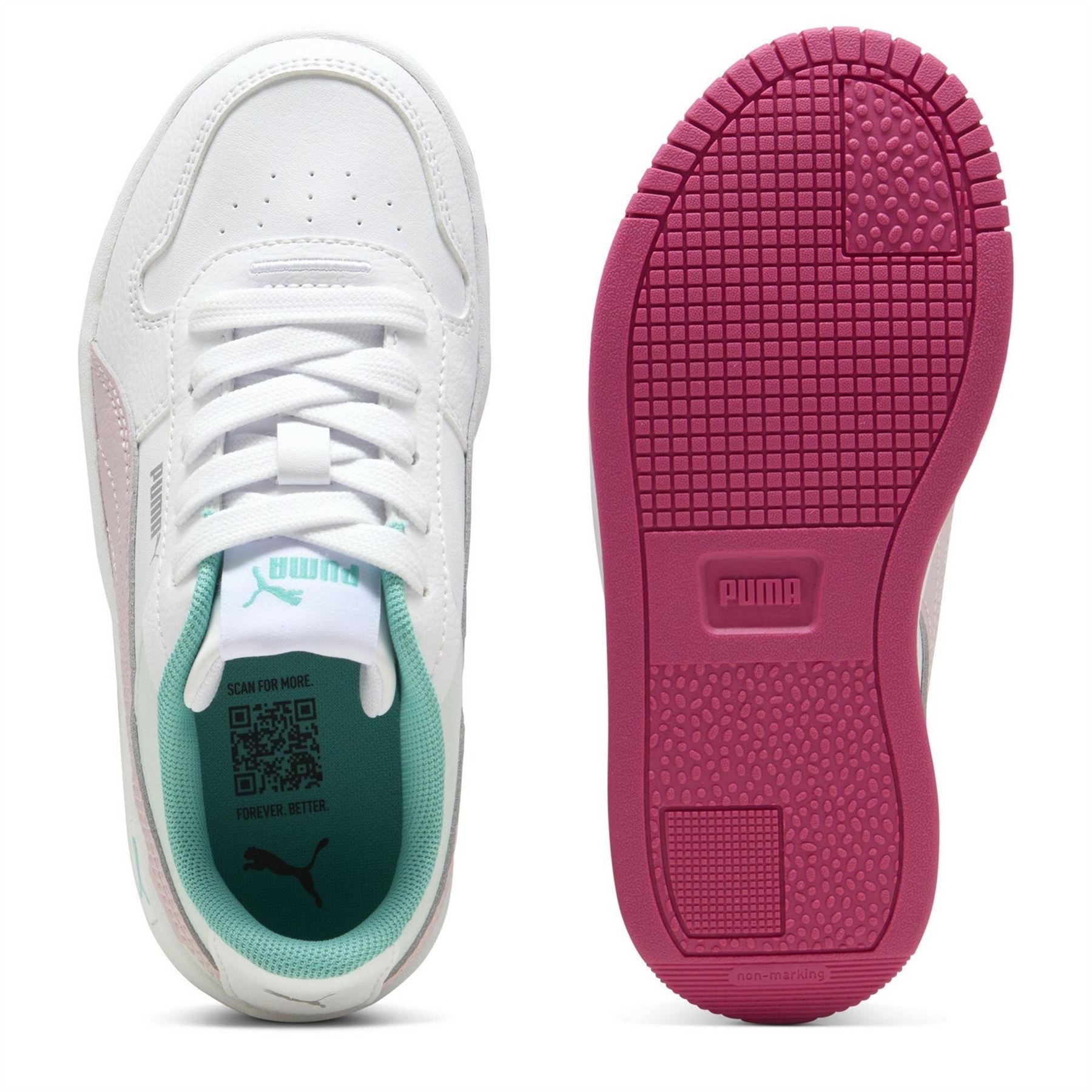 Puma Kids Carina Street Low Top Trainers