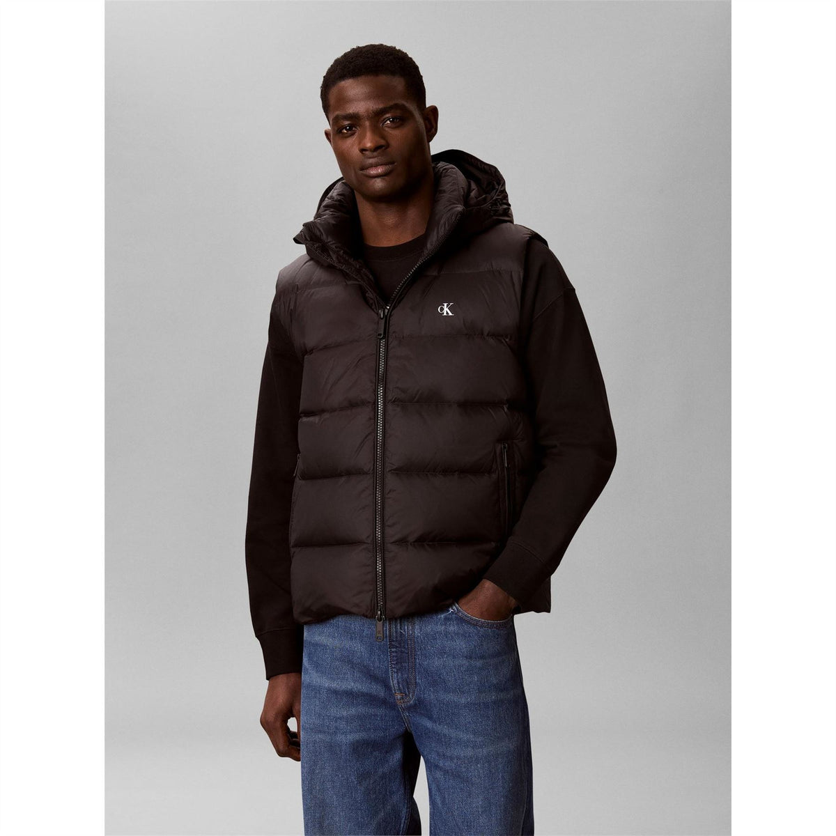 Calvin Klein Jeans Detachable Hood Gilet