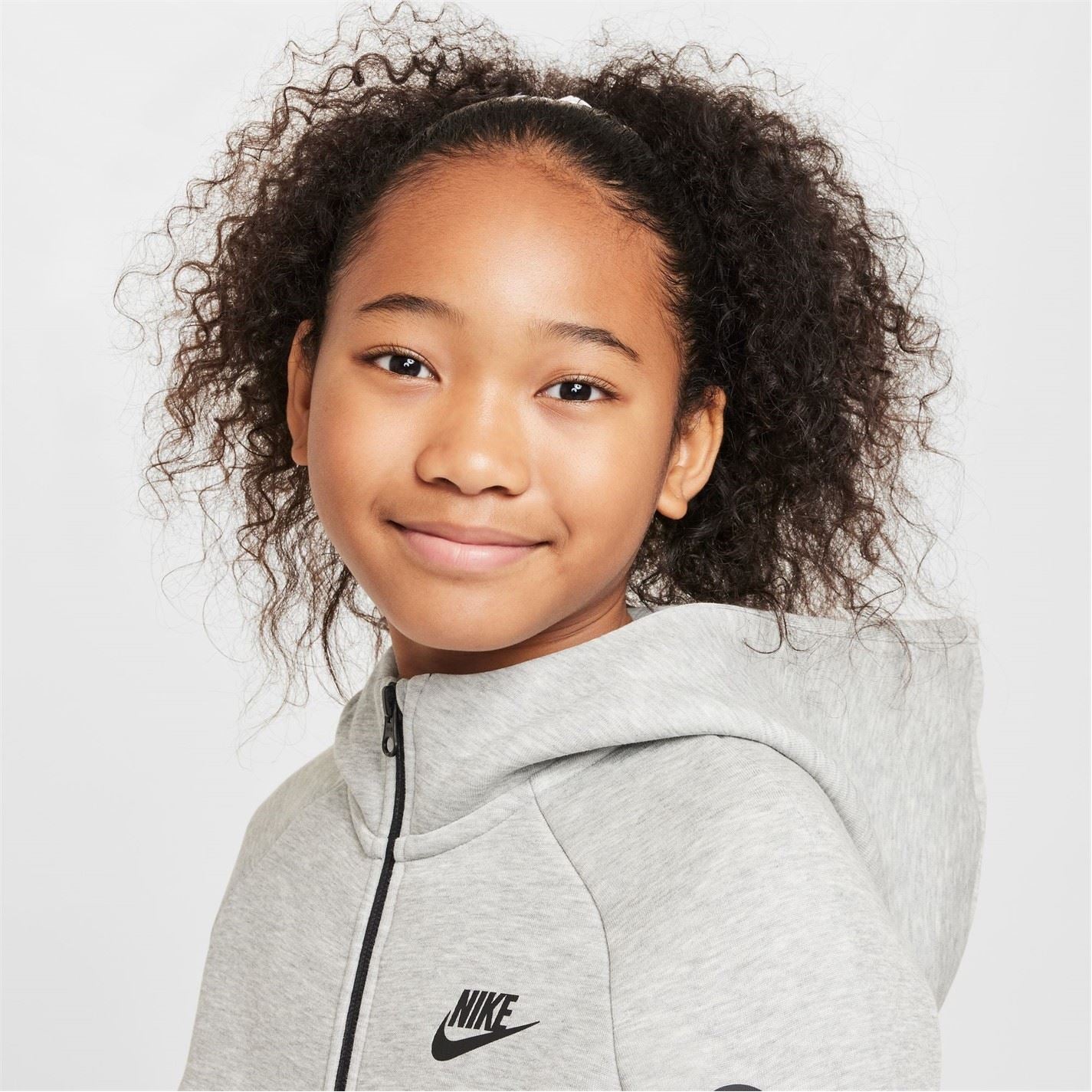Nike Sportswear Tech Fleece Big Kids  Full Zip Hoodie