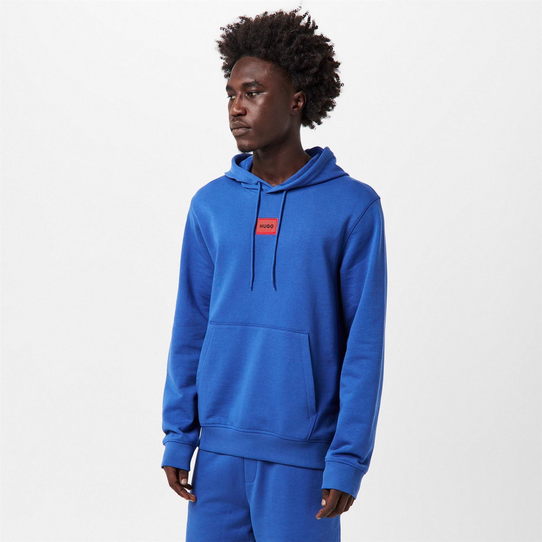 Hugo HUGO Daratschi Drawstring Hoodie   Contemporary Streetwear Design