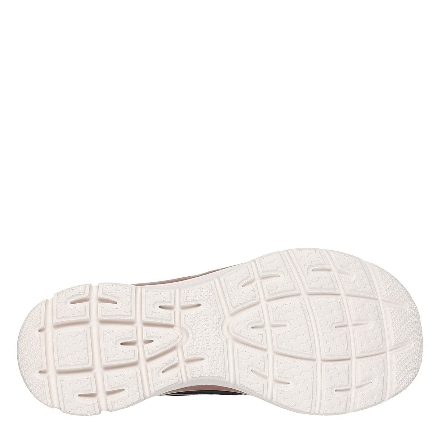 Skechers Womens Mesh Bungee Glitter 3d Print Integr Slip On Trainers