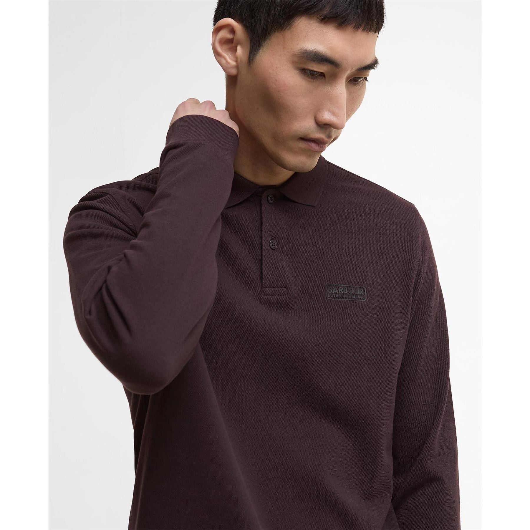 Barbour International Long Sleeve Polo Shirt