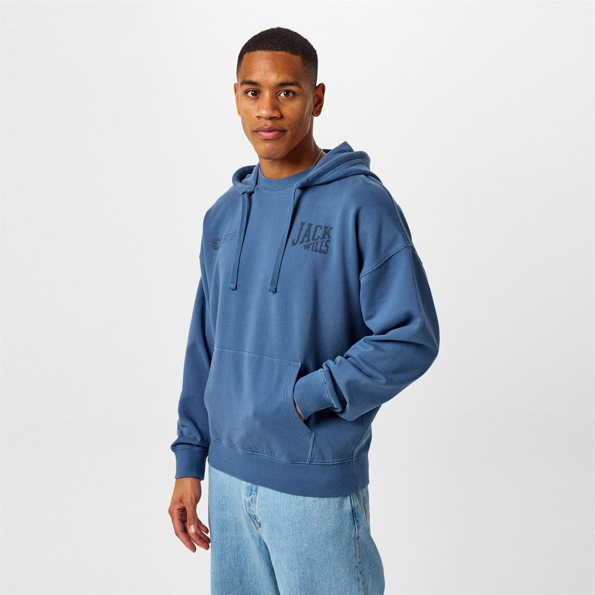 Jack Wills Hooded Hybrid Sweatshirt