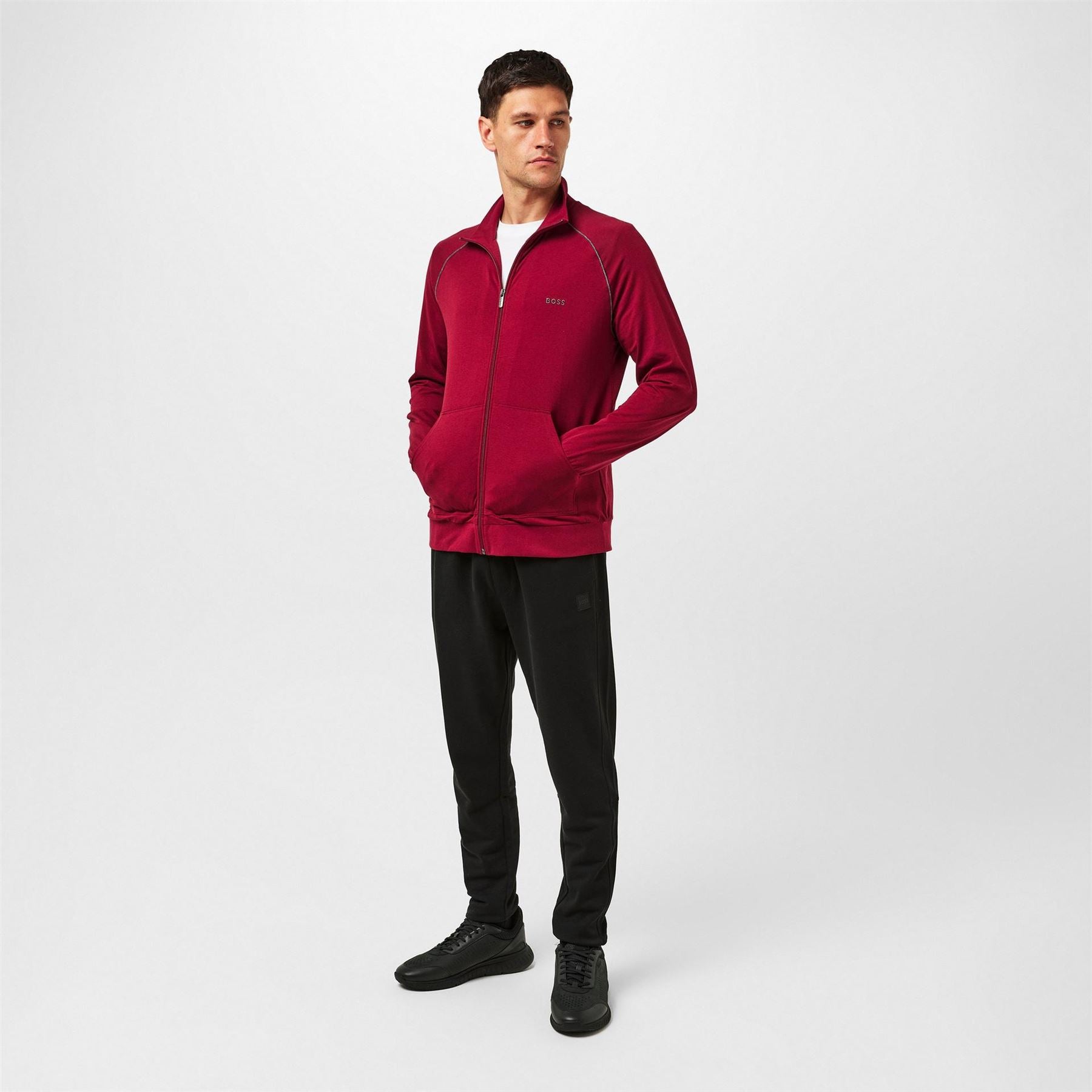 Boss Mix  And  Match Full Zip Fleece Top