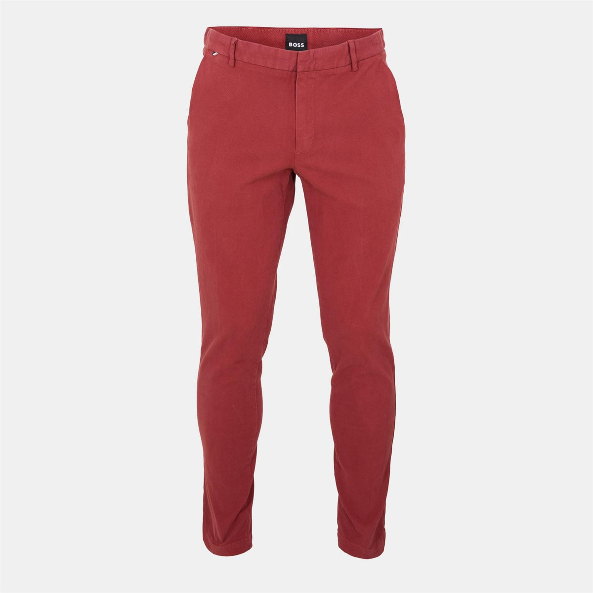 Boss Kaito1 Solid Patterned Straight Chinos