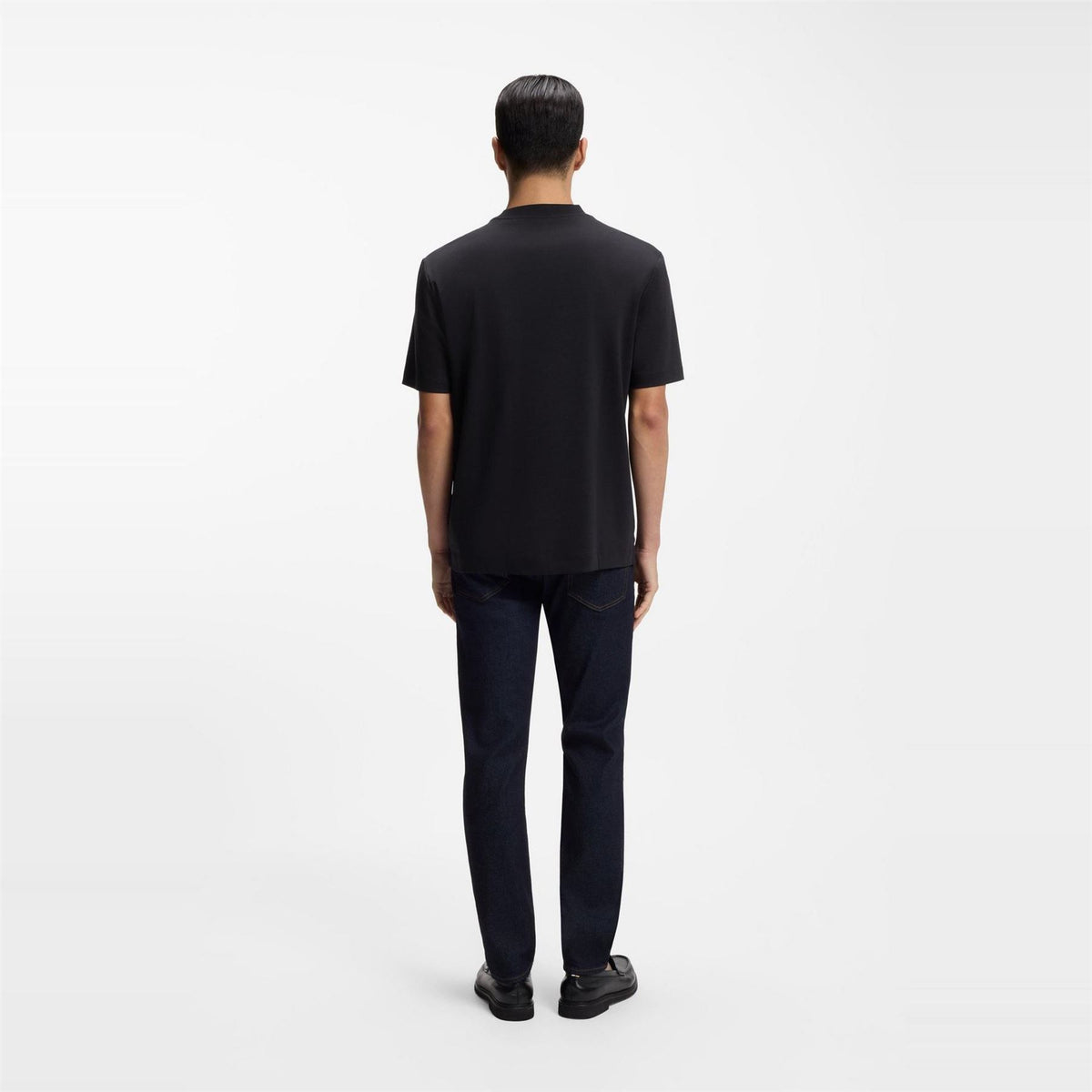 Boss BOSS BLACK Taut Minimalist Design T Shirt with Logo Detail