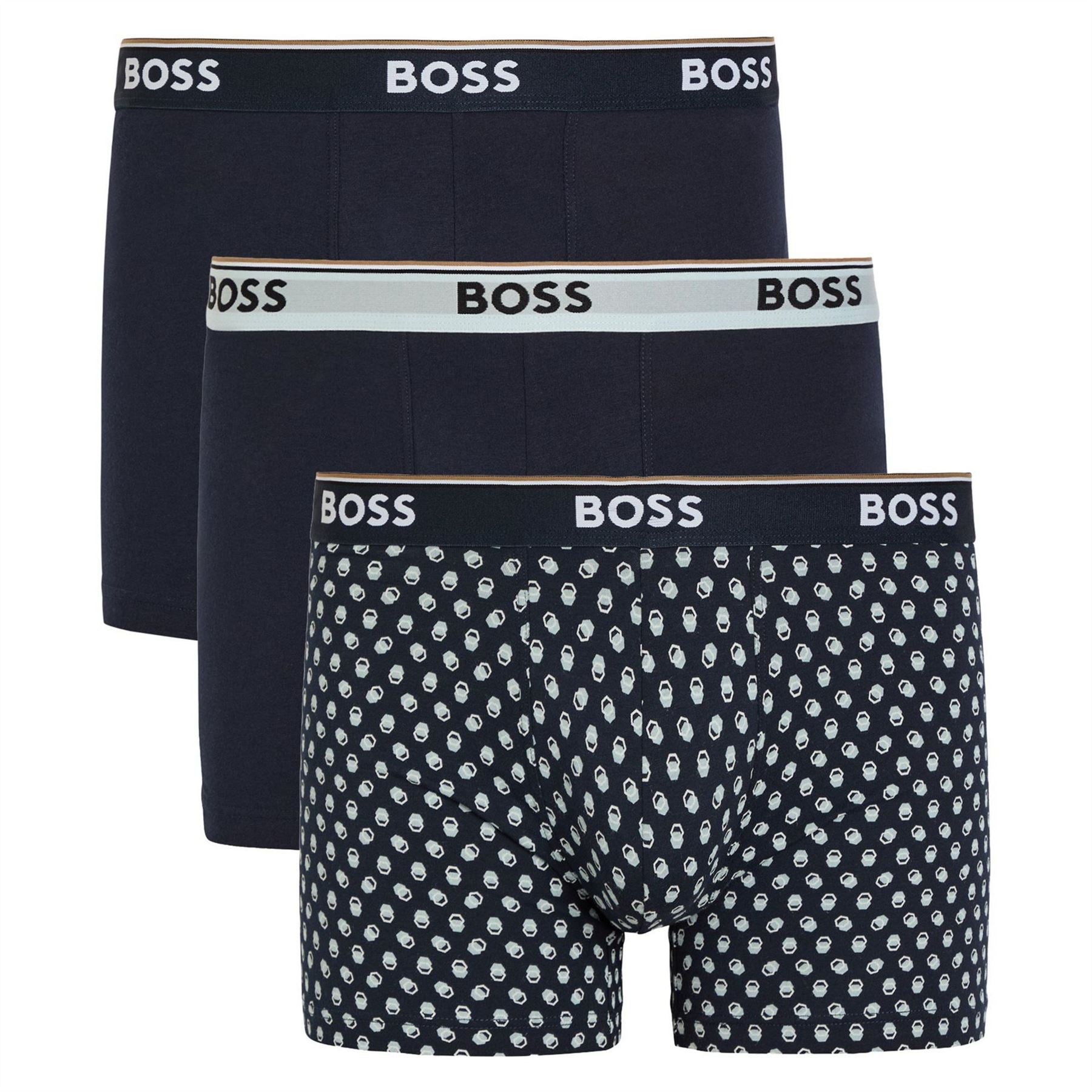 Hugo Boss Boxerbr 3p Power Des