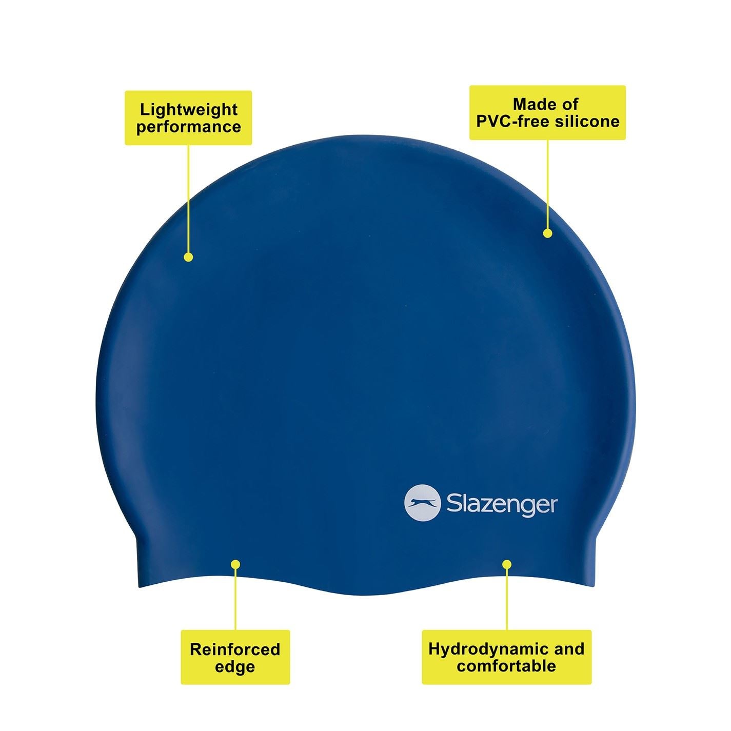 Slazenger Silicone Swimming Cap Adults