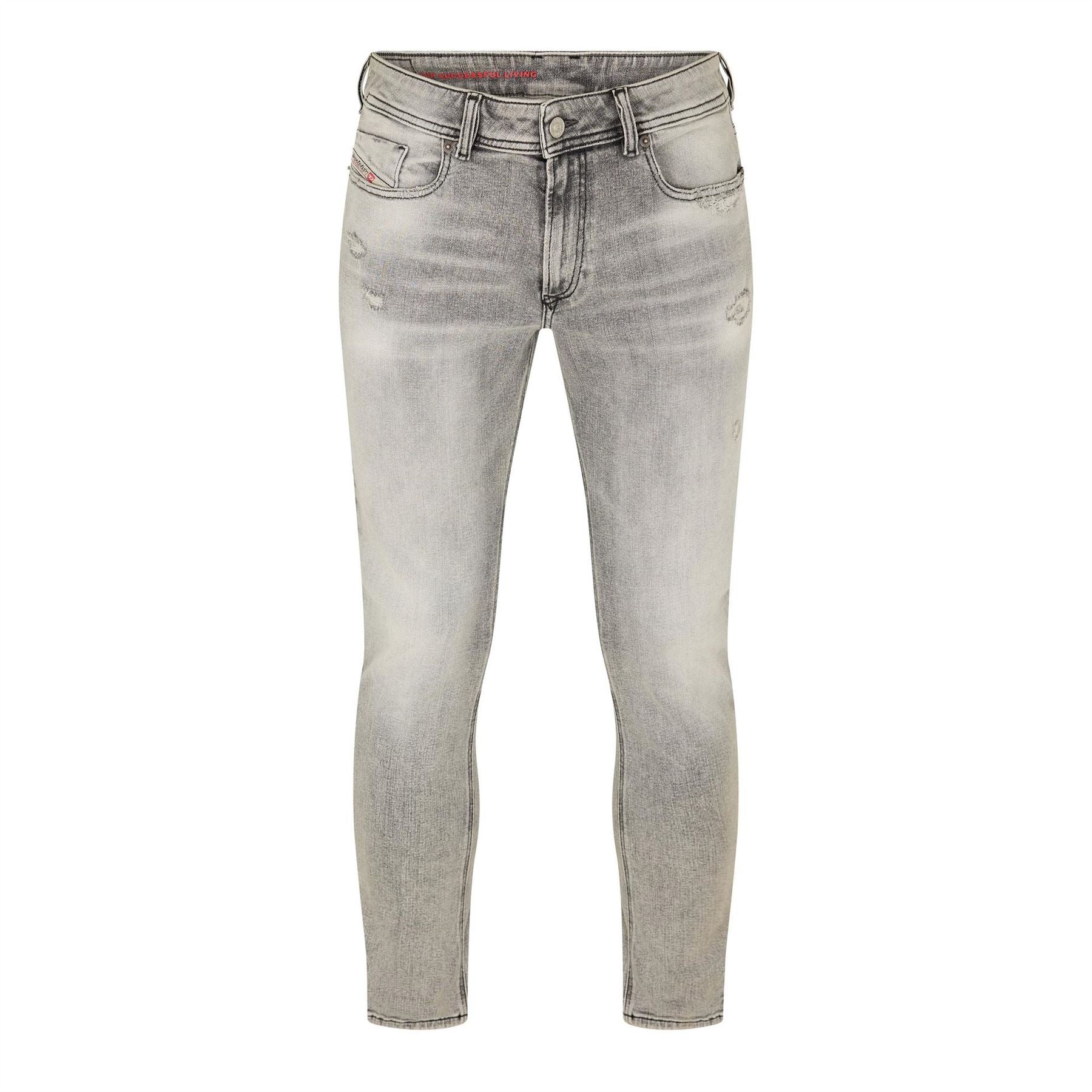 Diesel Five Pocket Straight Leg Jeans