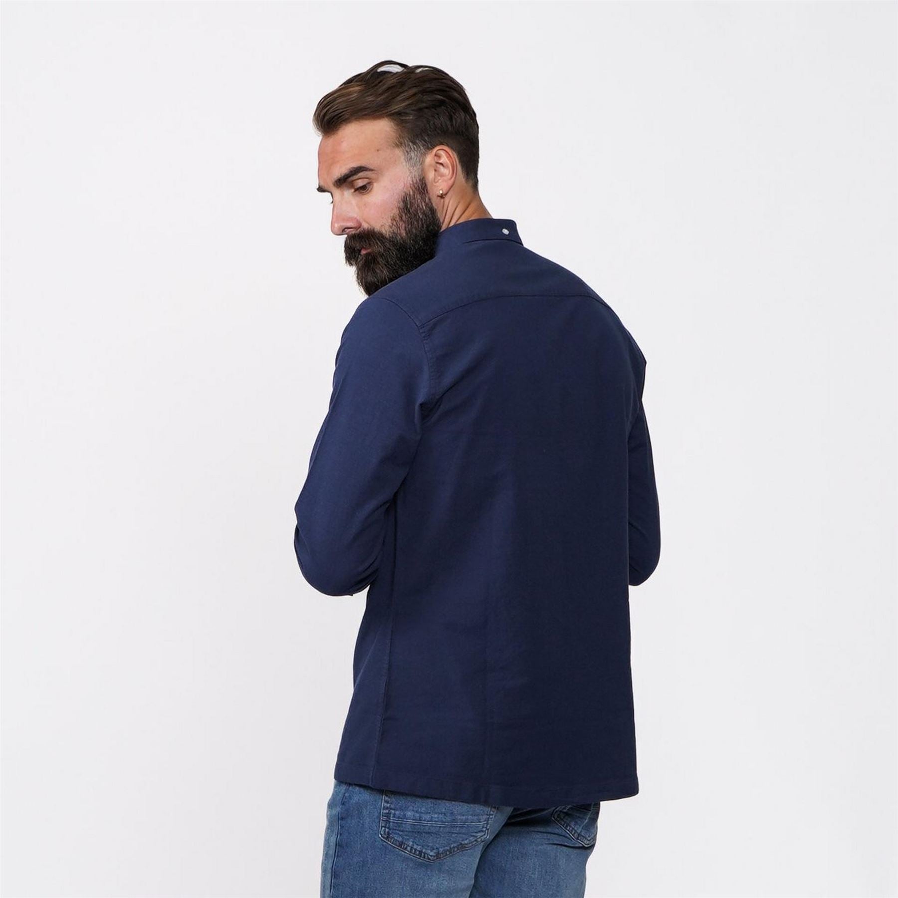 Firetrap Mens Basic Oxford Shirt