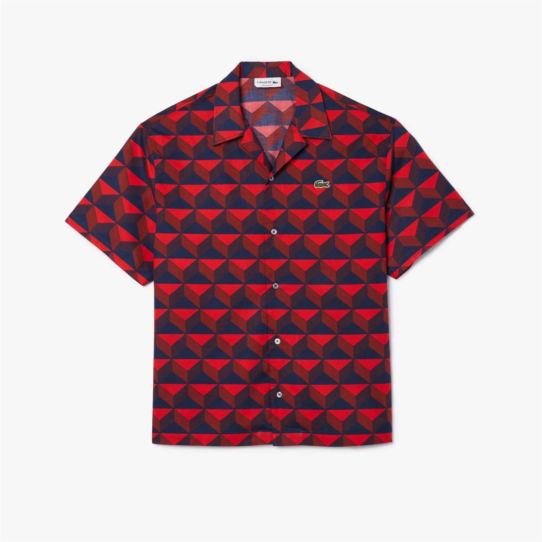 Lacoste Sleeved Monogram PrinT-Shirt