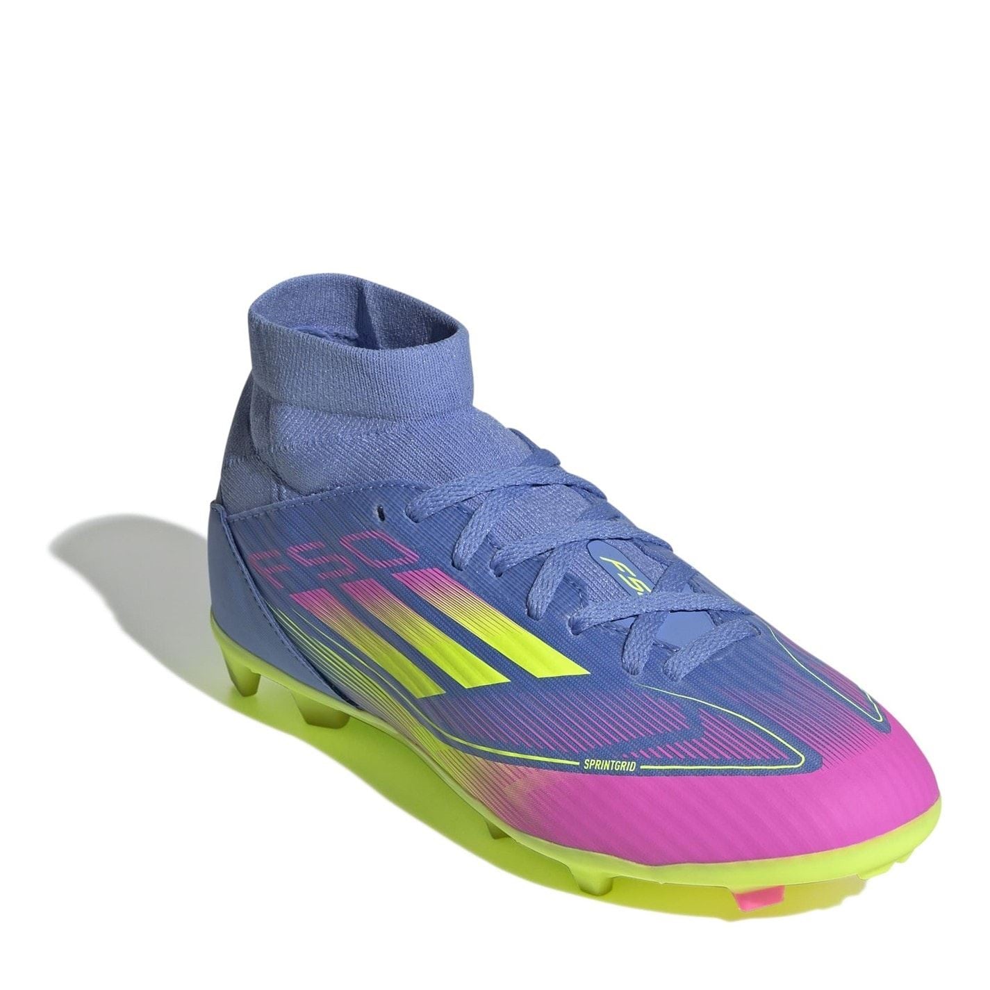 adidas F50 League Mid Childrens Firm Ground Football Boots