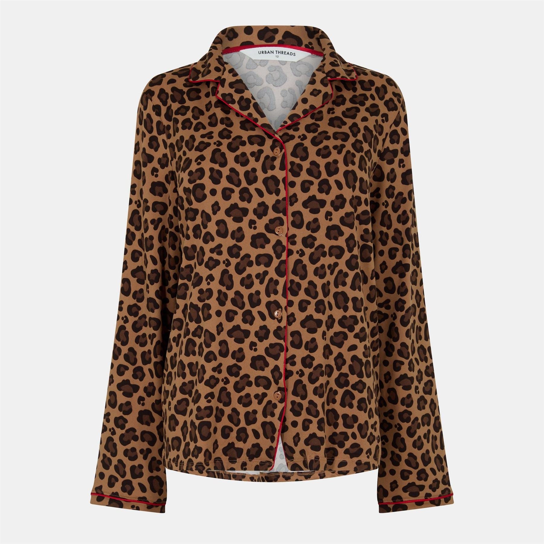 Urban Threads Long Sleeve Pyjama Set